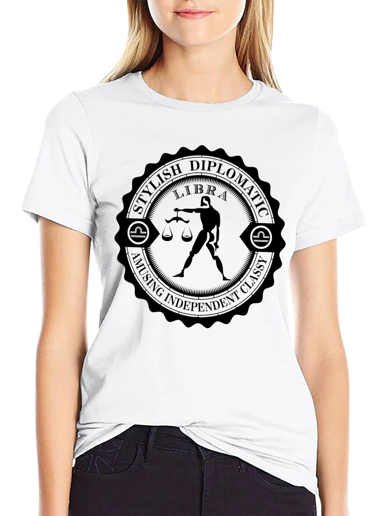 Stylish Libra Zodiac T-Shirt