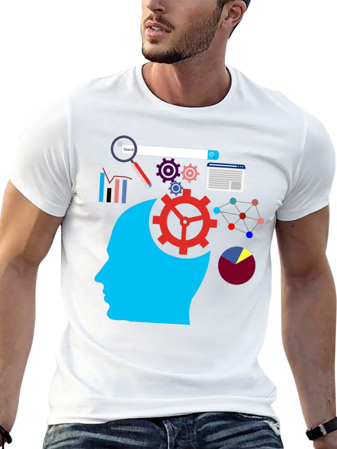 Data Analytics Mind T-Shirt - Black