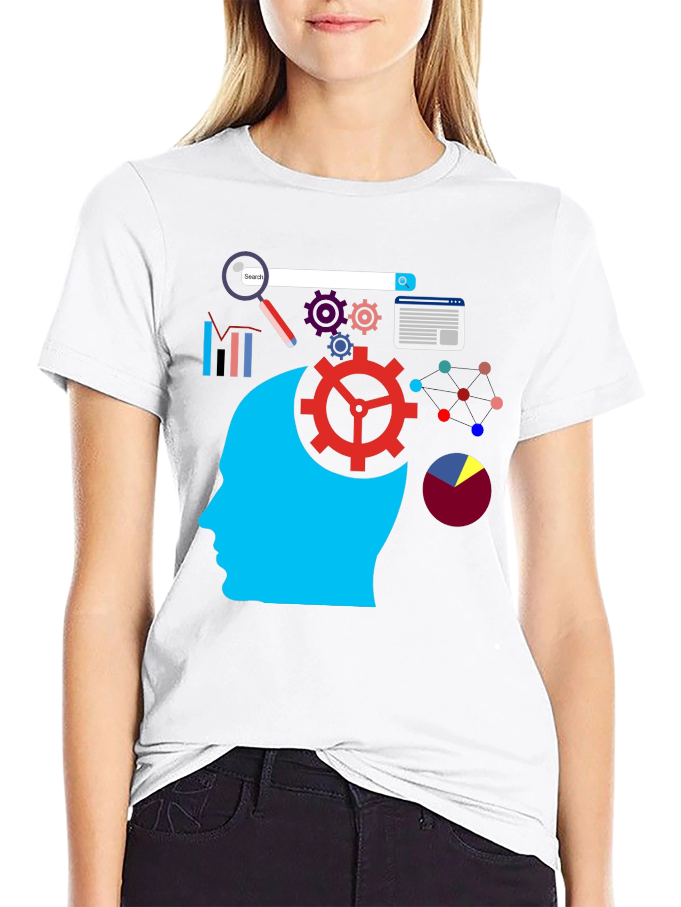 Data Analytics Mind T-Shirt - Black