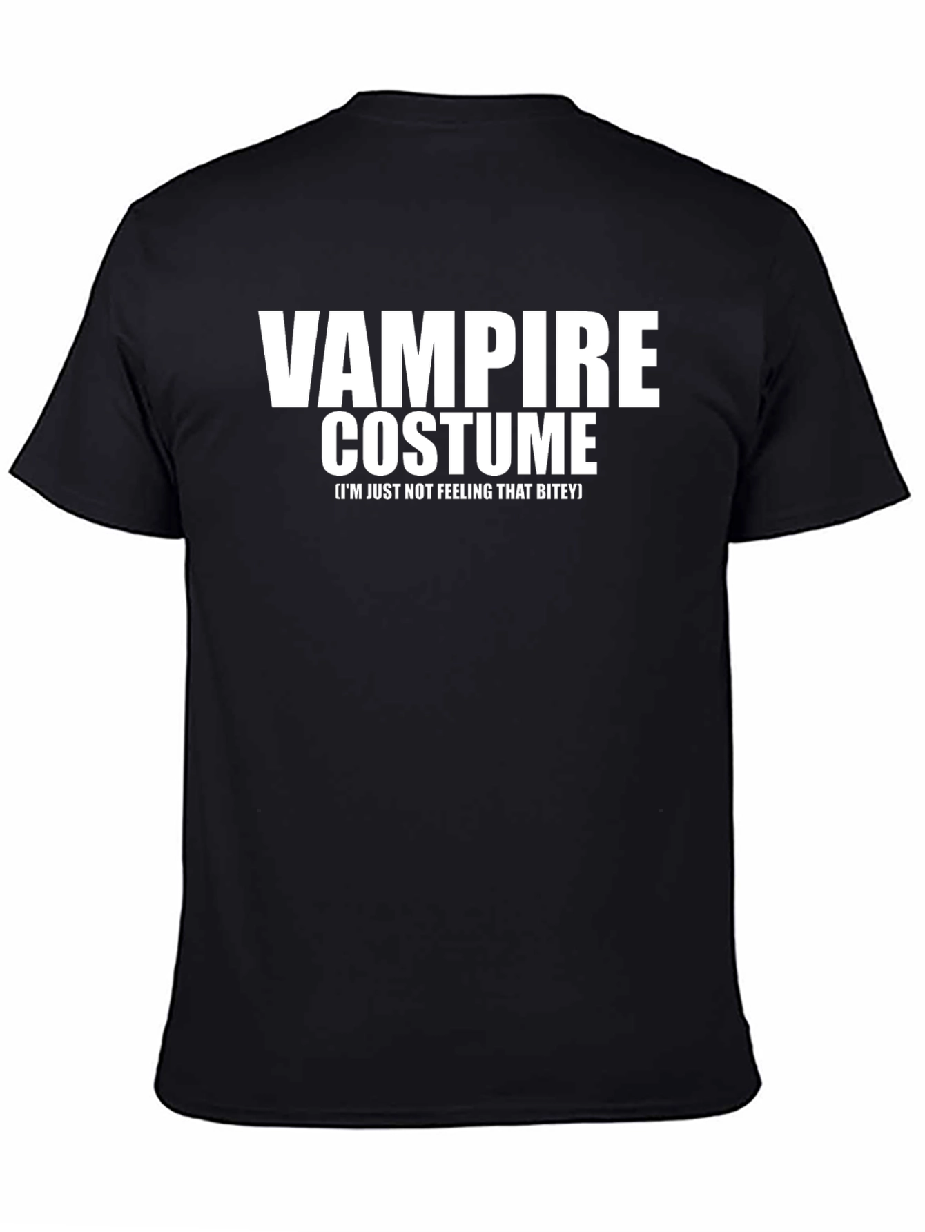 Vampire Costume Funny Graphic Tee