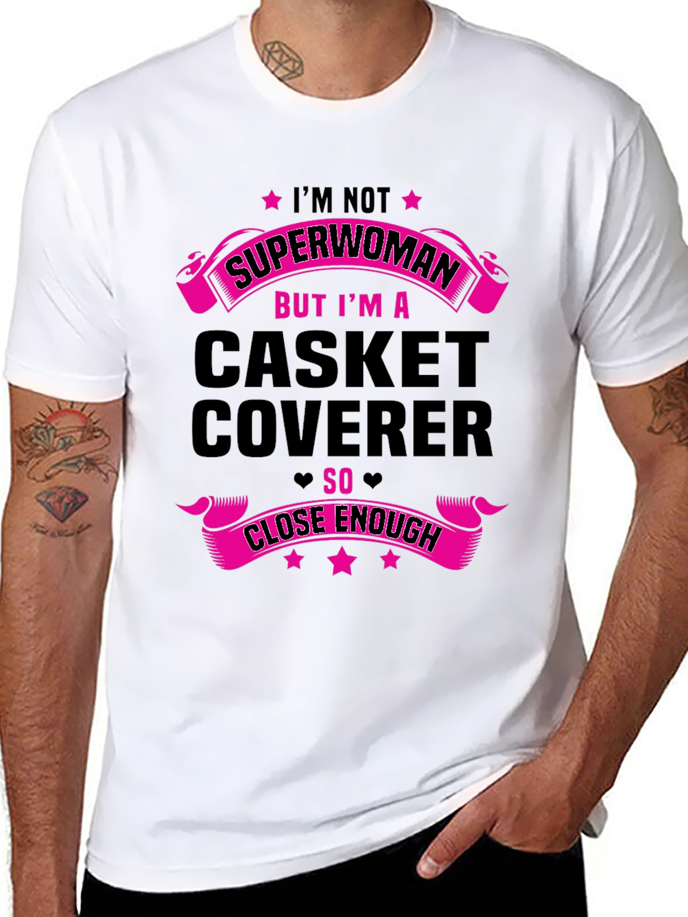 Casket Coverer Novelty T-Shirt