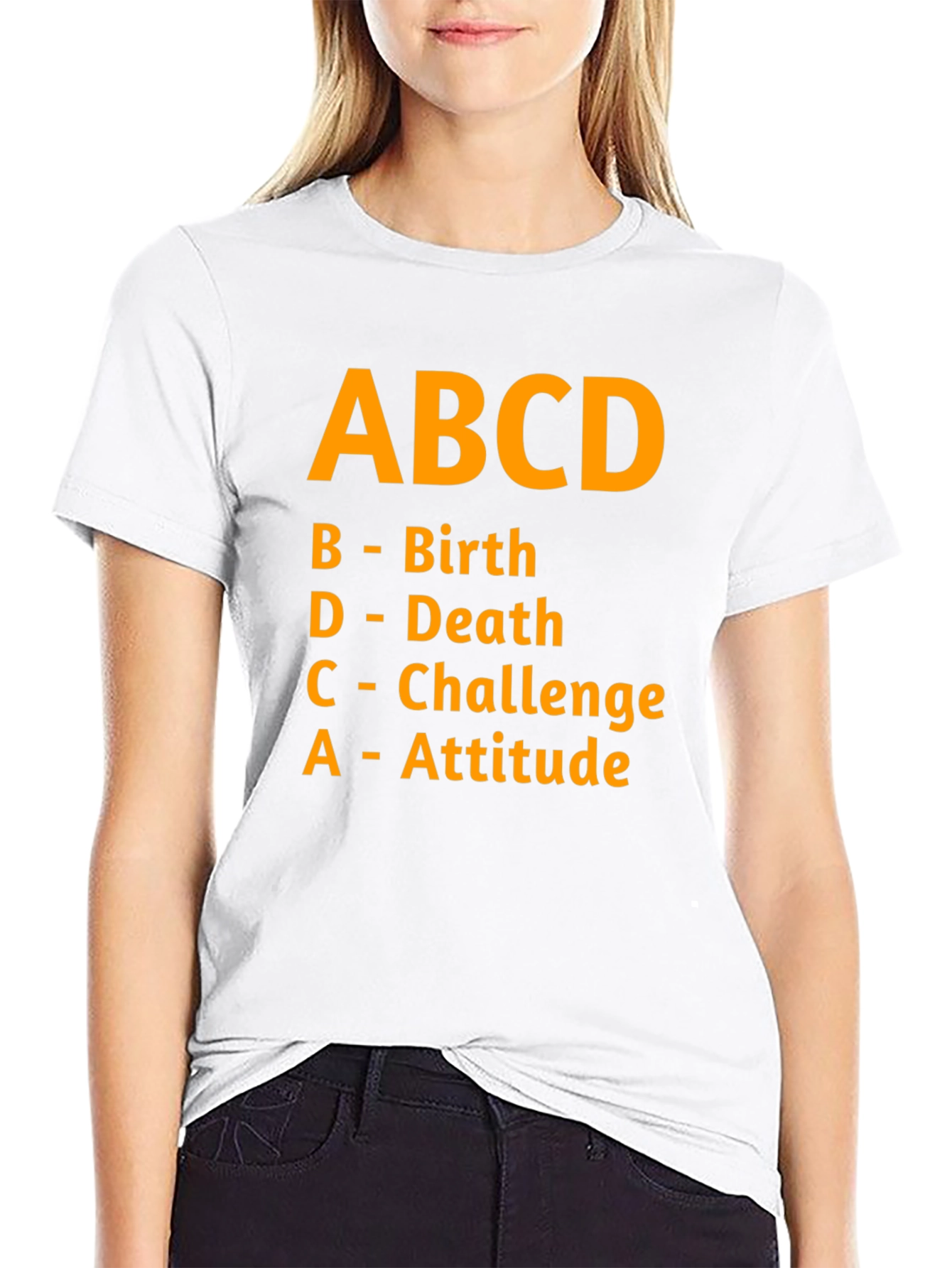 ABCD: Birth Death Challenge Attitude Graphic Tee