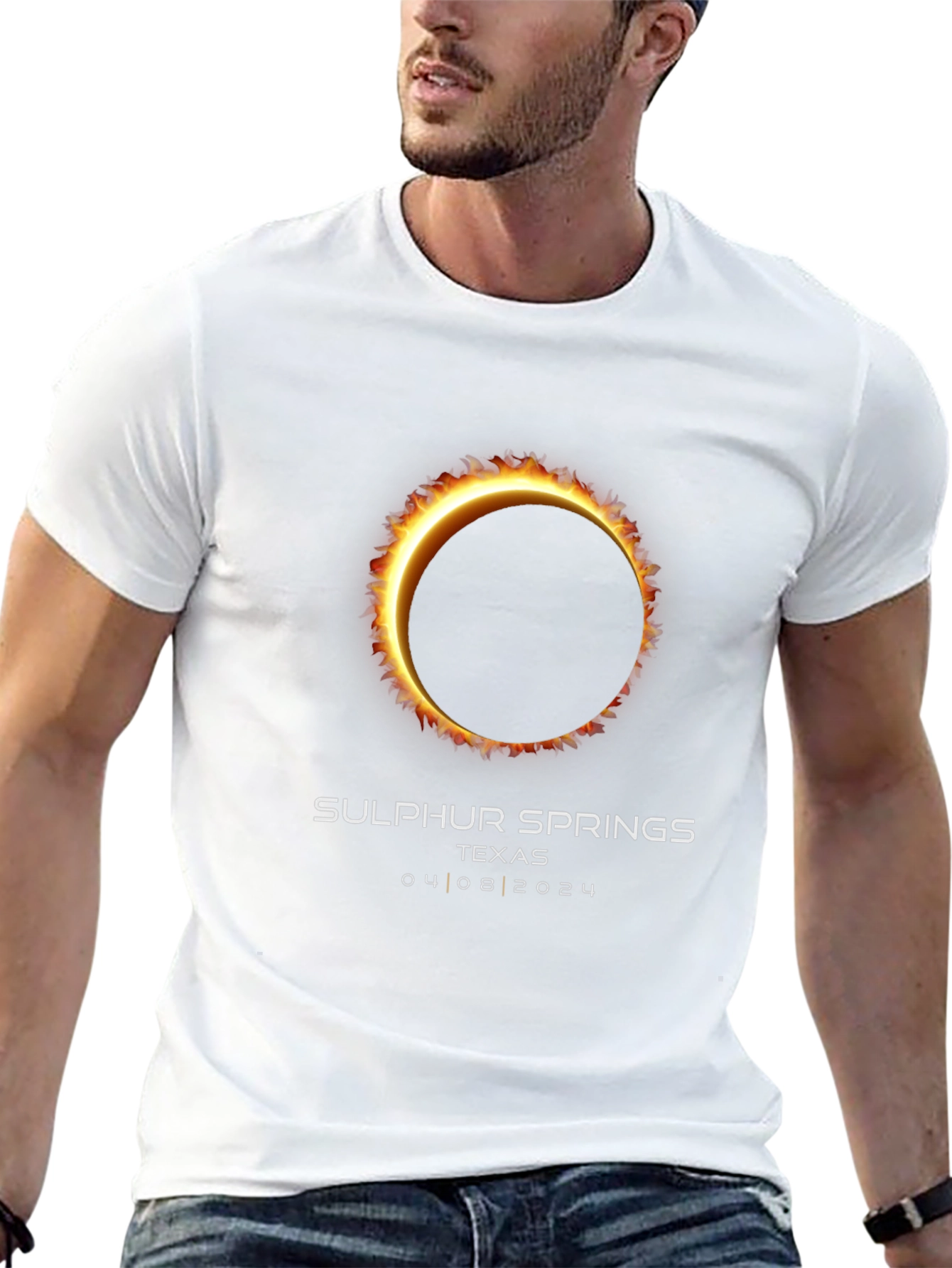 Solar Eclipse Sulphur Springs Texas T-Shirt