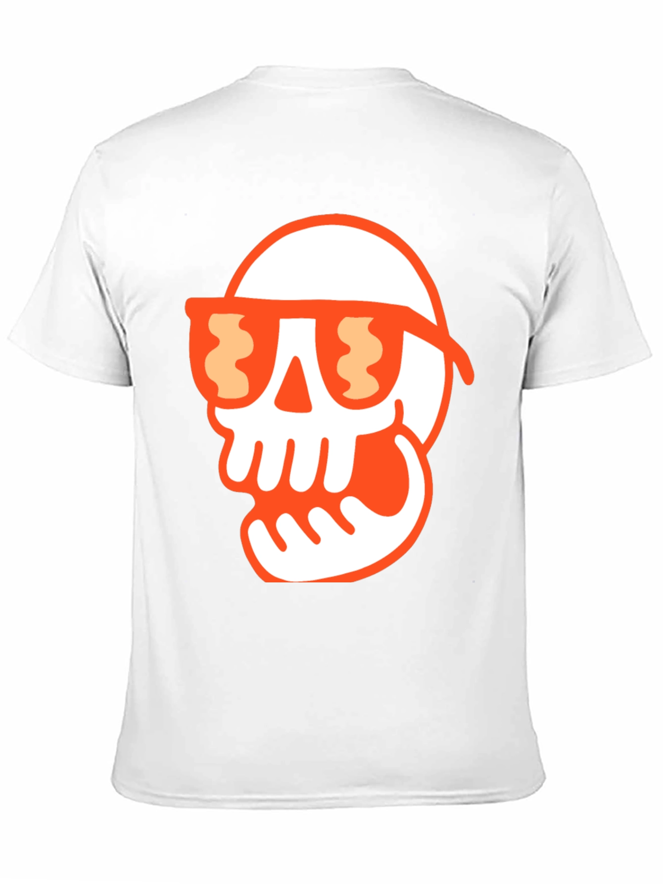 Cool Skull Graphic Tee - Black