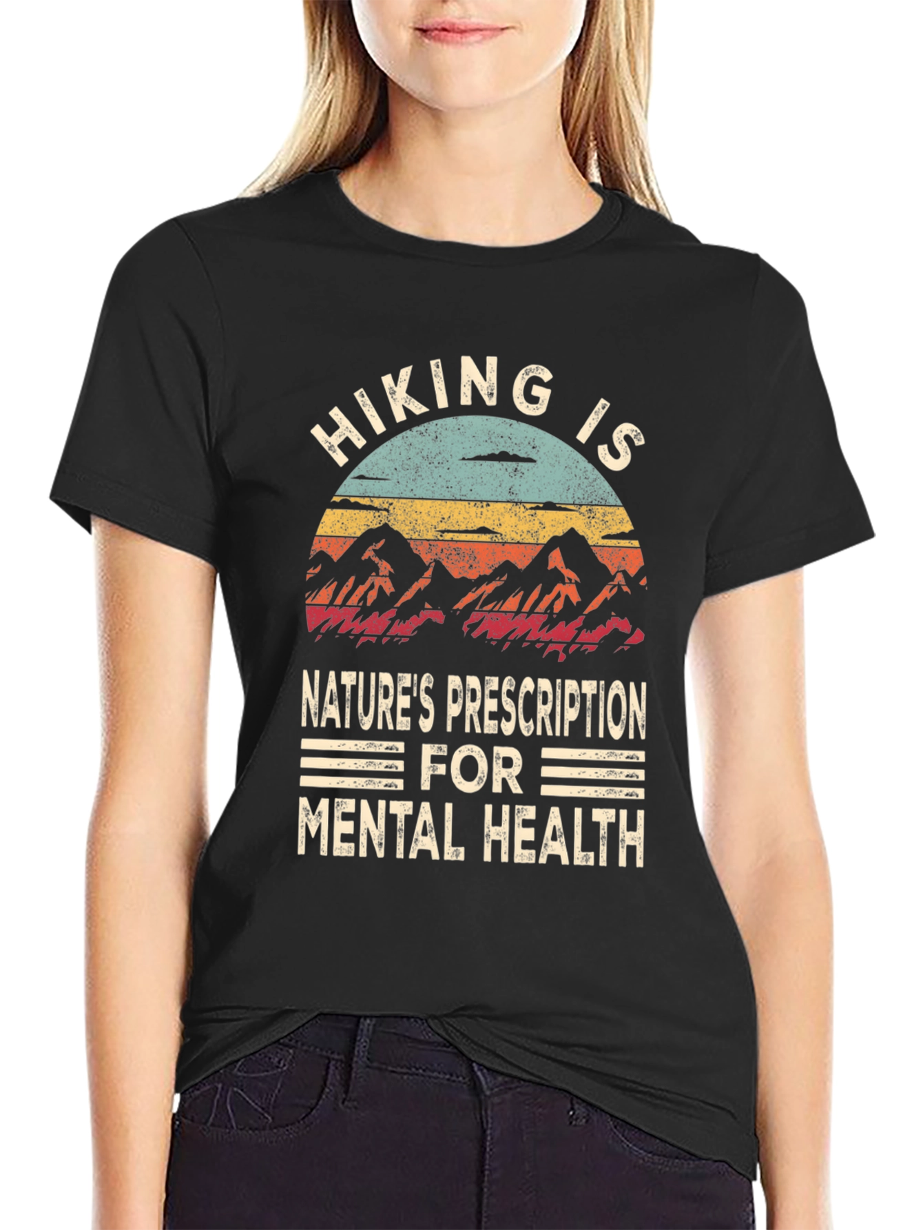 Hiking Is Natures Prescription T-Shirt