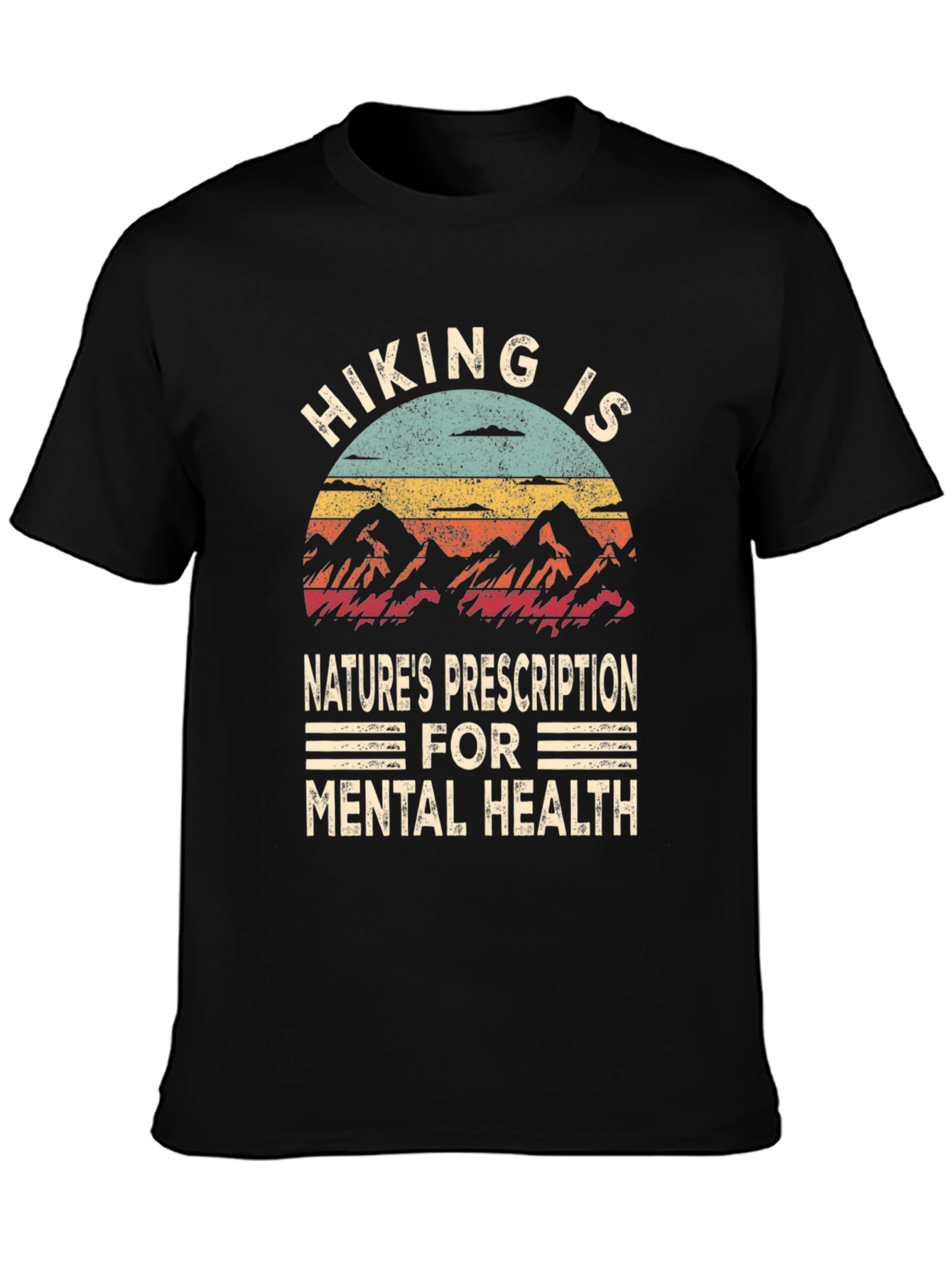 Hiking Is Natures Prescription T-Shirt