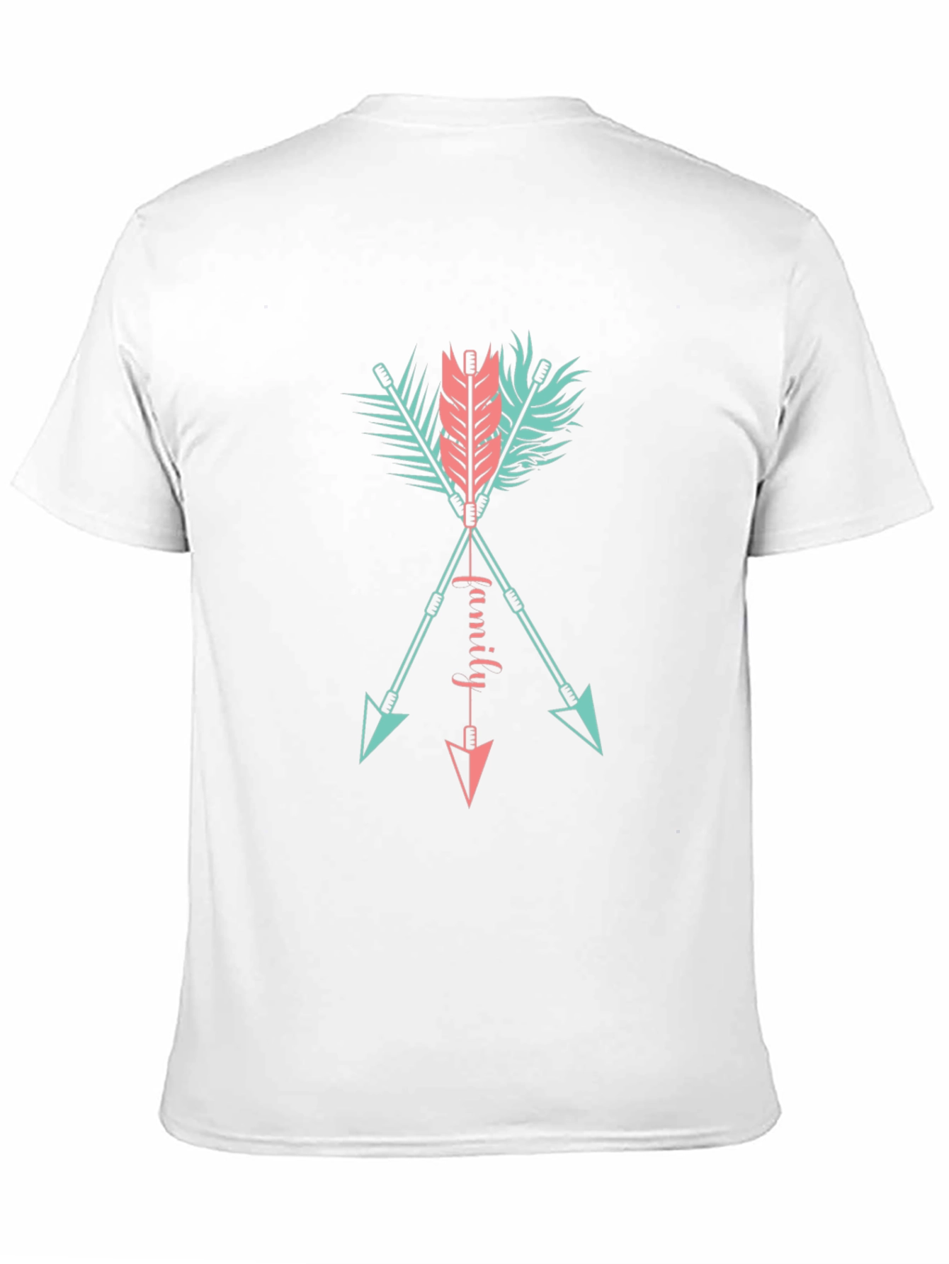 Family Arrows Graphic Tee - Casual Comfort
