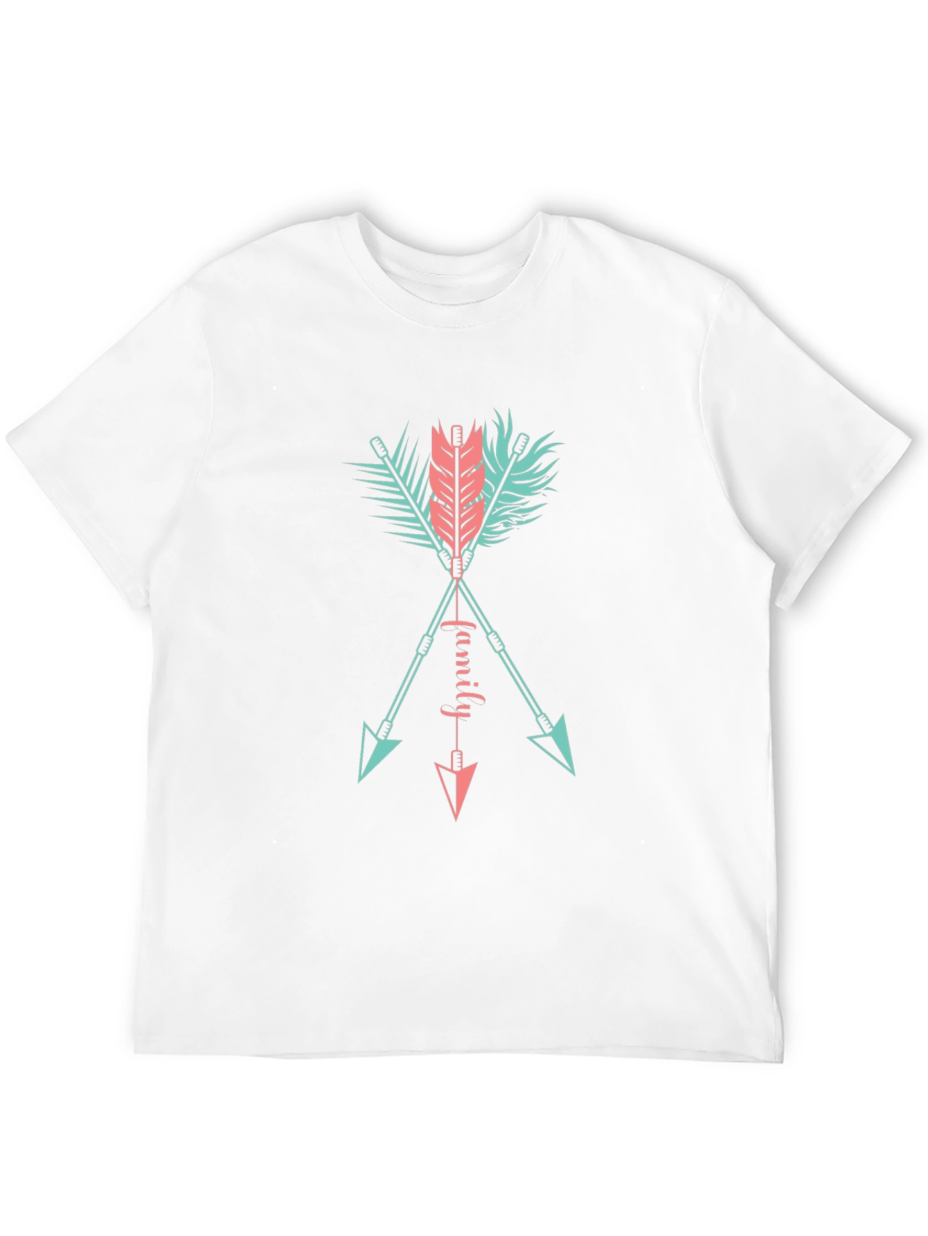 Family Arrows Graphic Tee - Casual Comfort