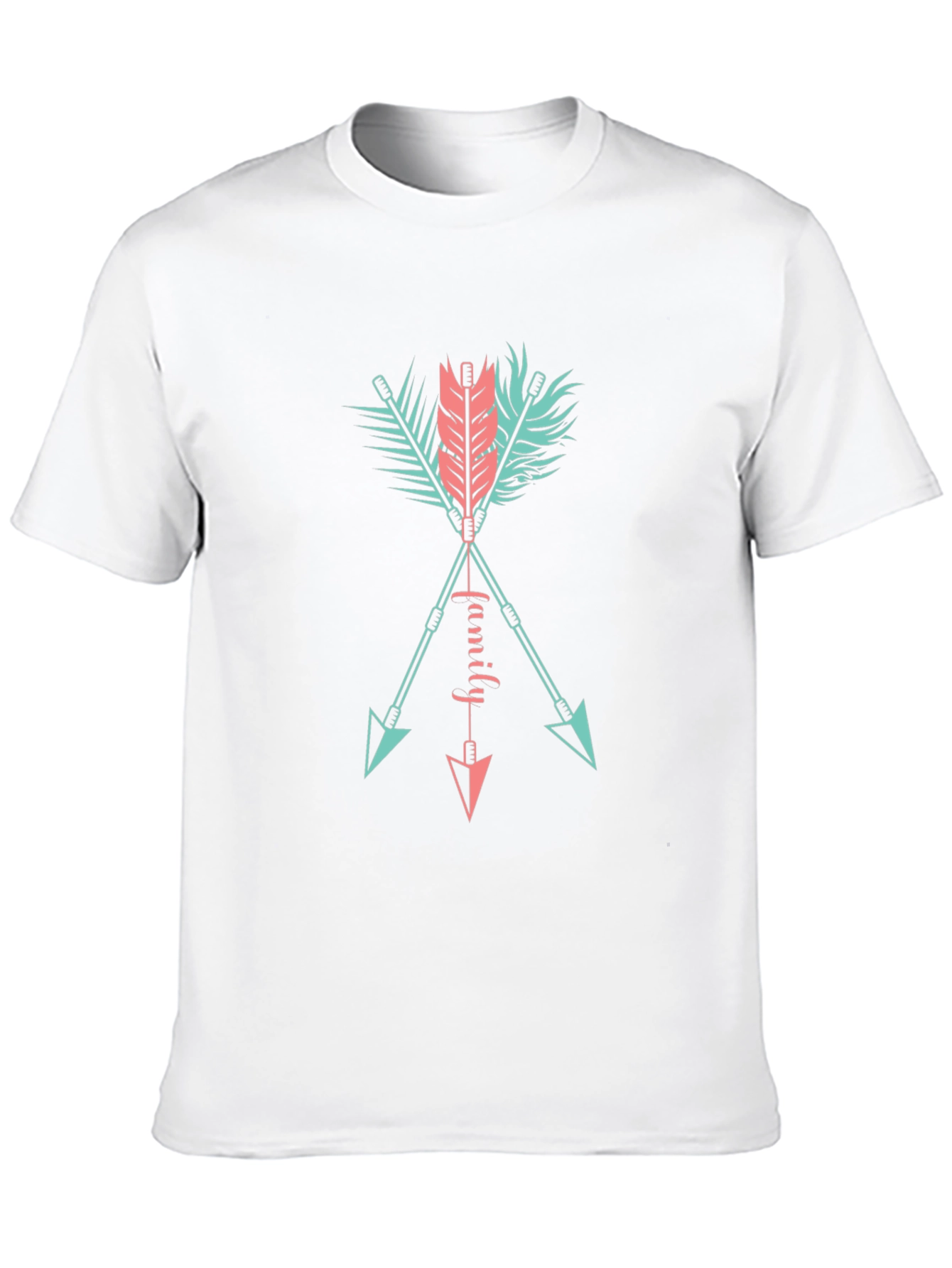 Family Arrows Graphic Tee - Casual Comfort