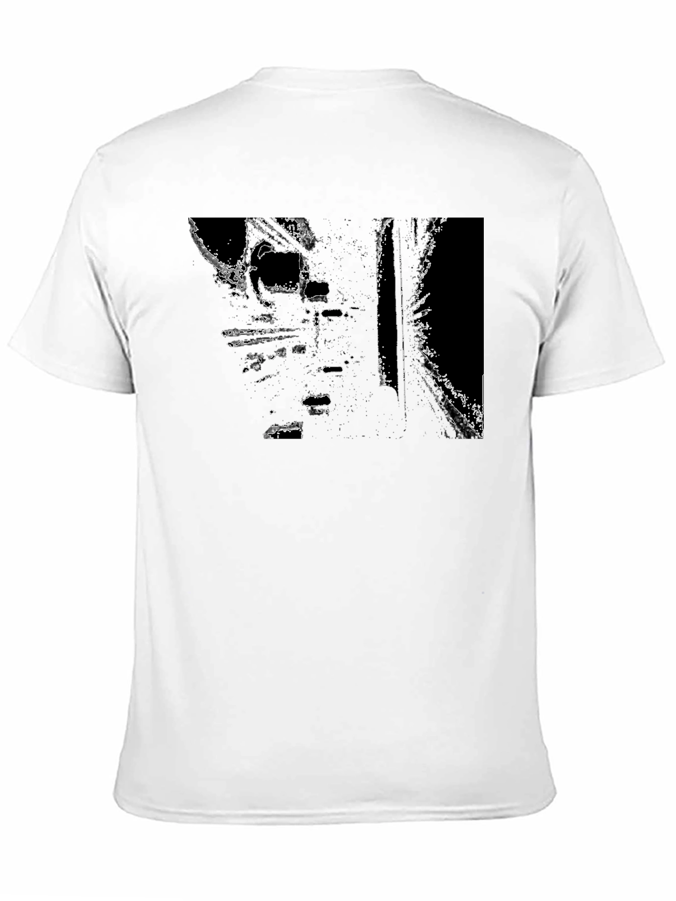 Modern Graphic Black T-Shirt
