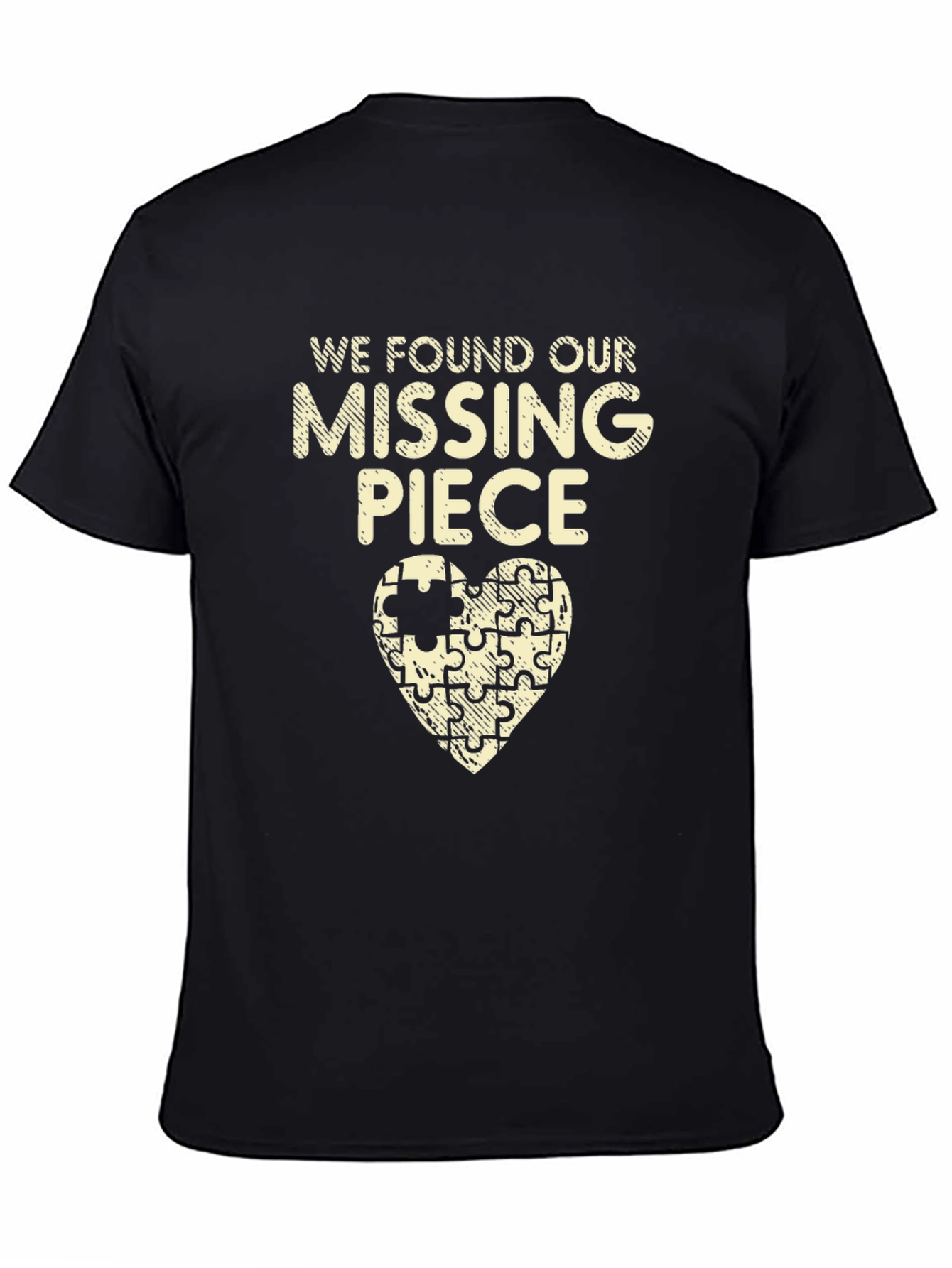 Missing Piece Matching Couple T-Shirt