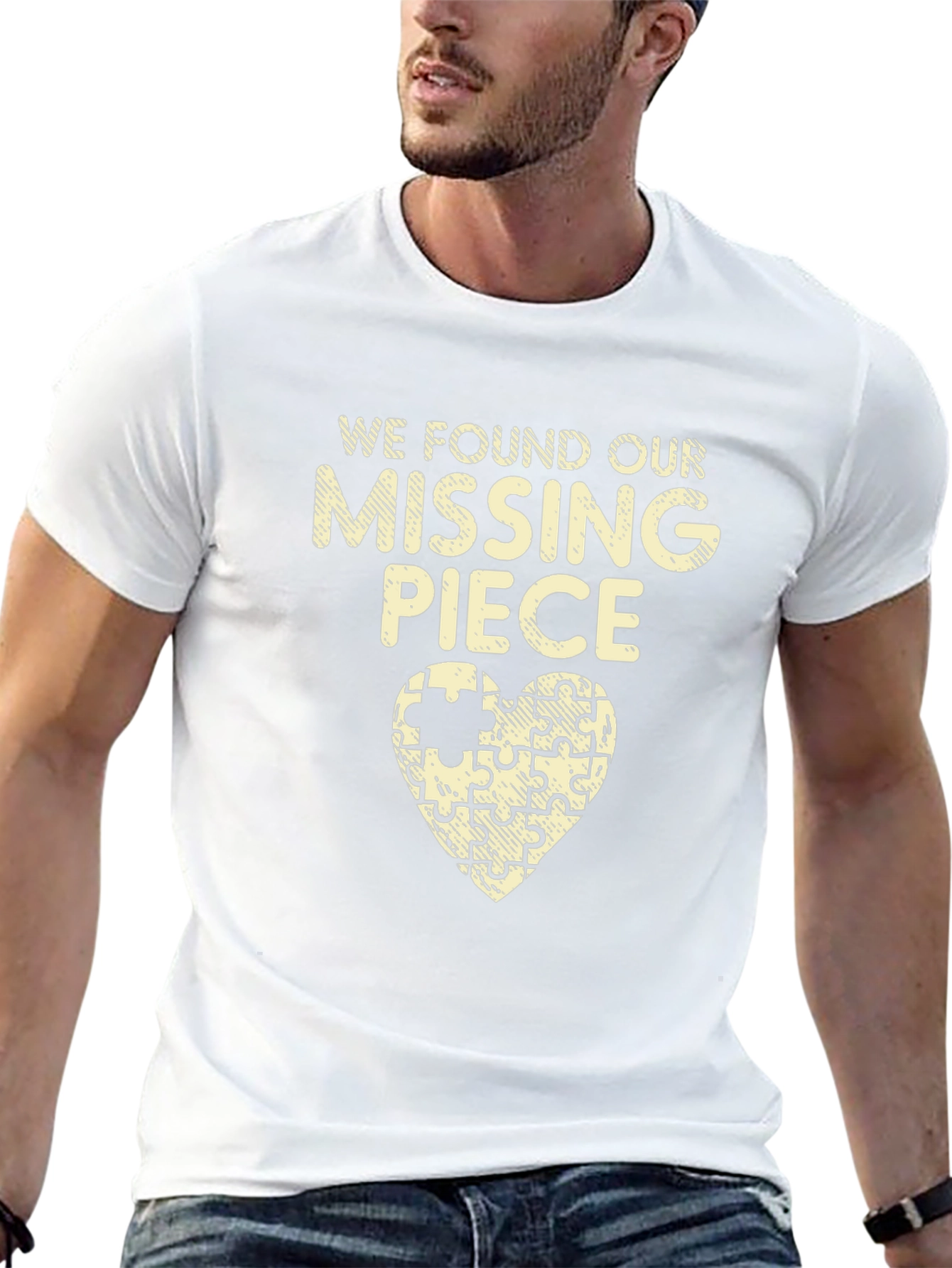 Missing Piece Matching Couple T-Shirt