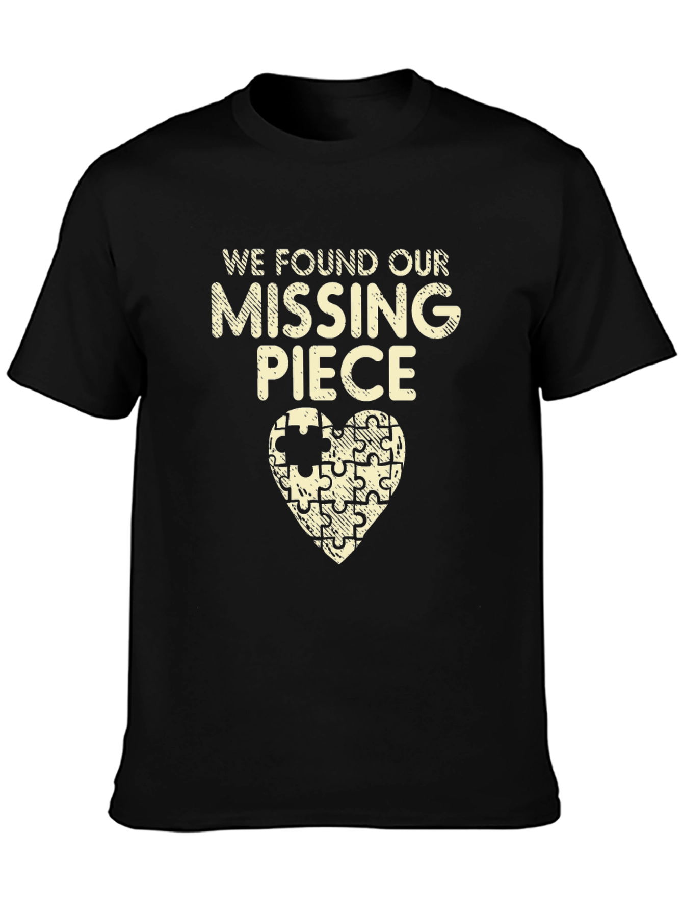 Missing Piece Matching Couple T-Shirt