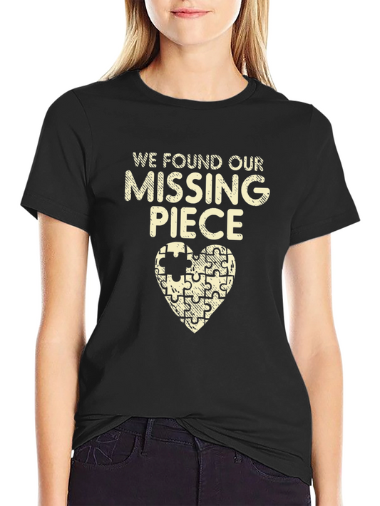 Missing Piece Matching Couple T-Shirt