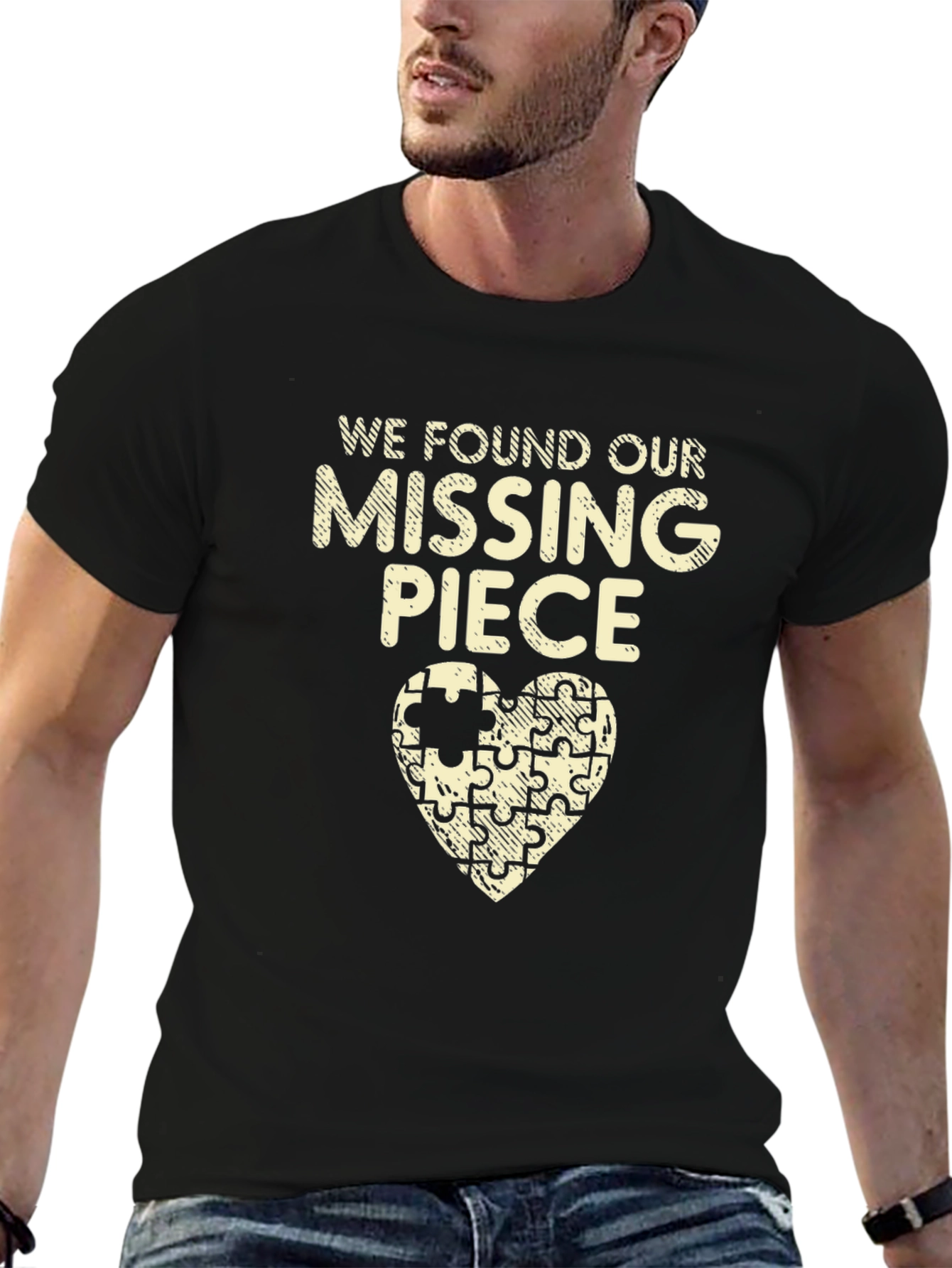 Missing Piece Matching Couple T-Shirt
