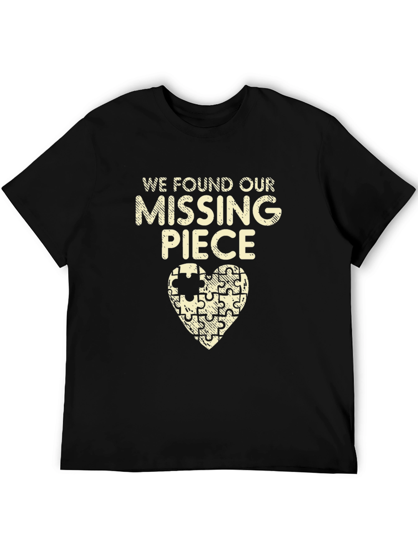Missing Piece Matching Couple T-Shirt