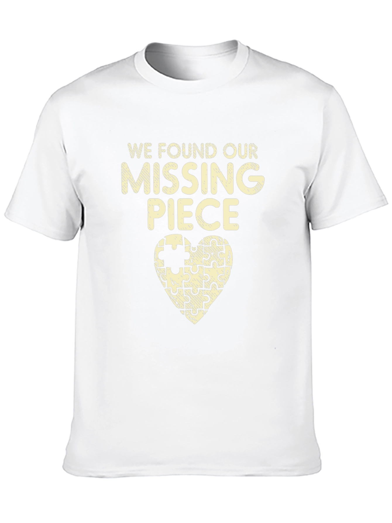 Missing Piece Matching Couple T-Shirt