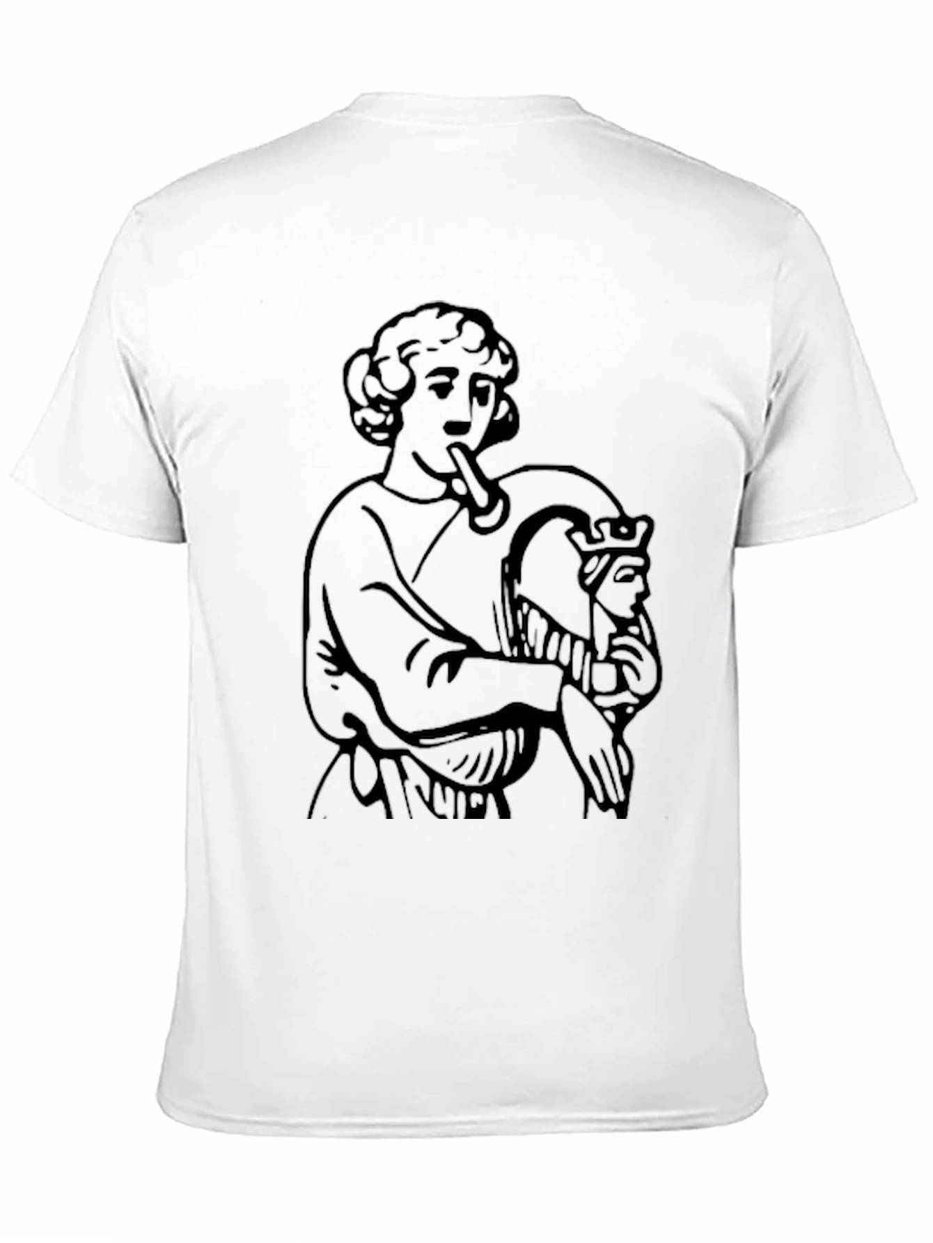 Unique Graphic Tee - Black T-Shirt