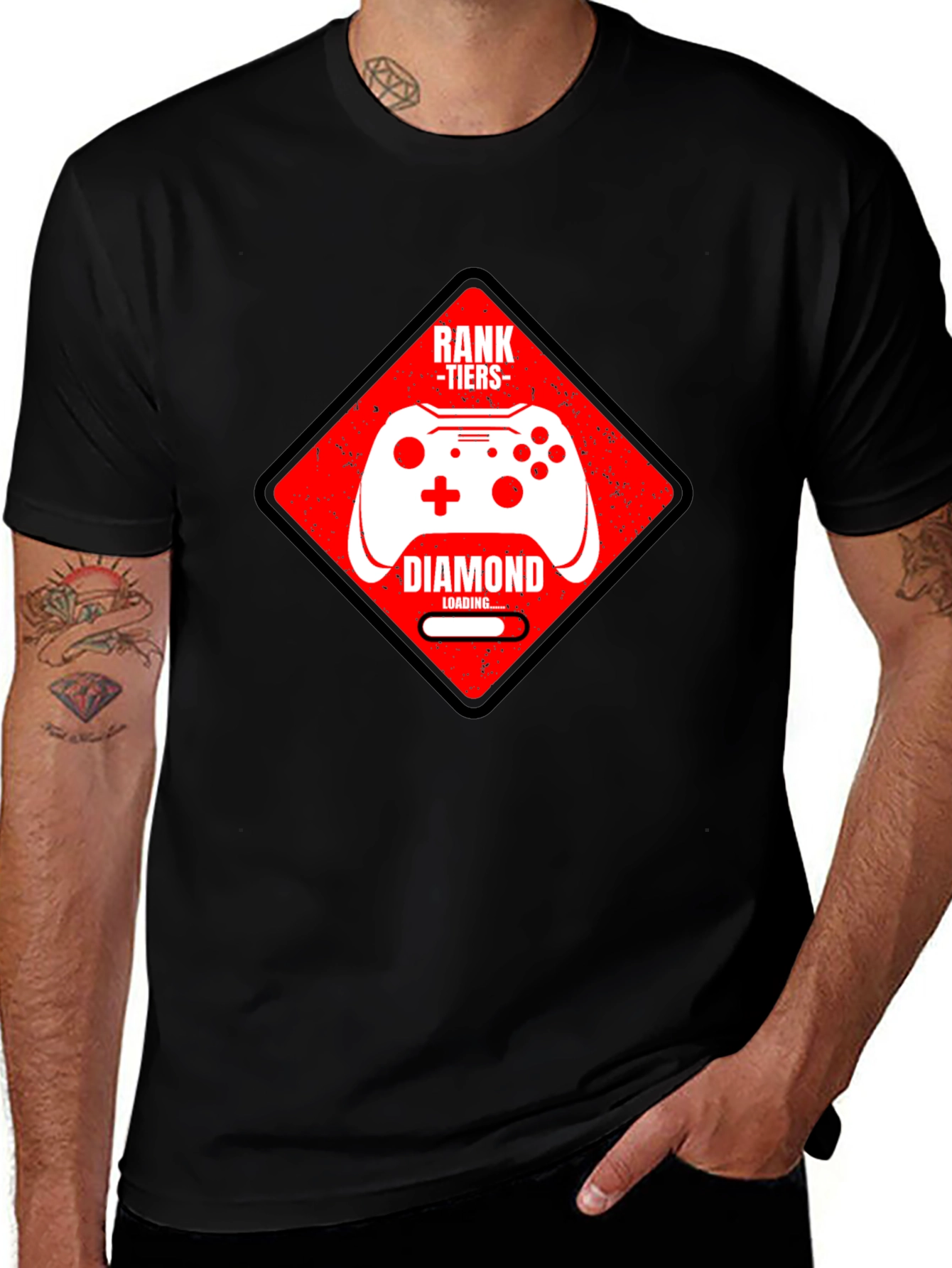 Diamond Rank Gaming T-Shirt