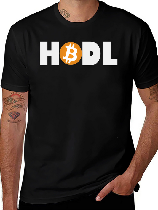 HODL Bitcoin T-Shirt - Crypto Investor Tee