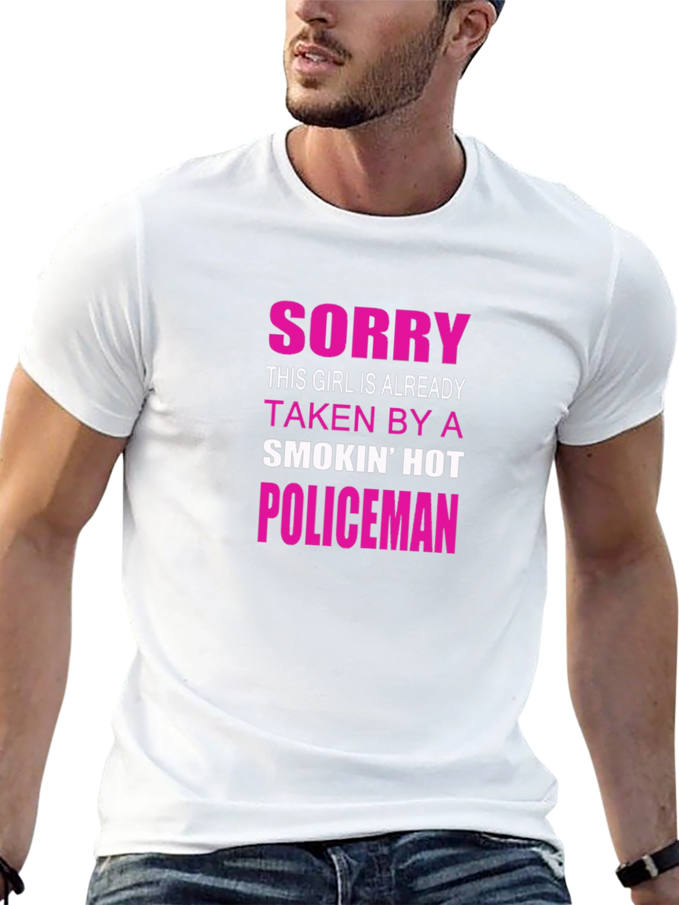 Sorry Taken by a Hot Policeman T-Shirt