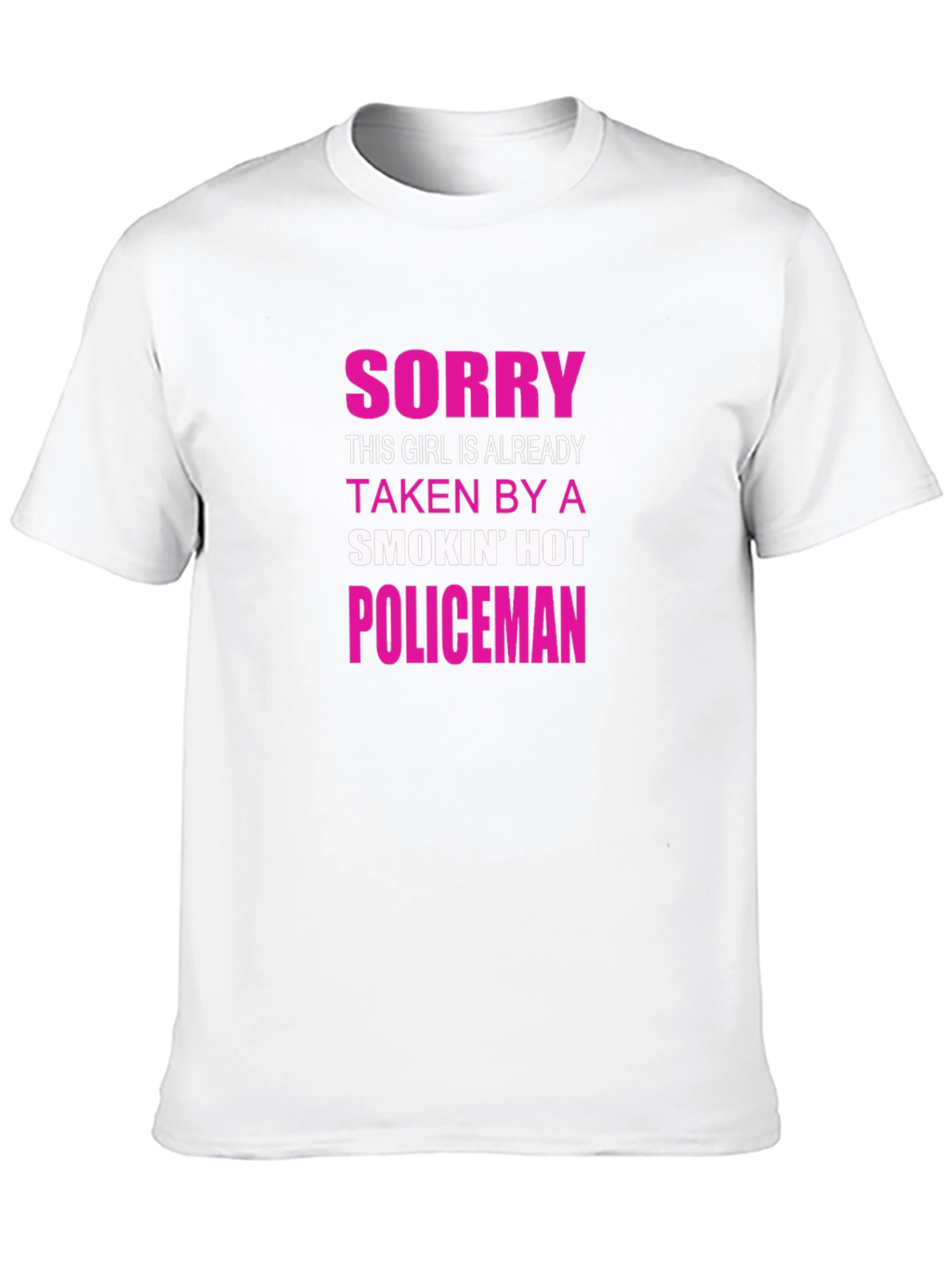Sorry Taken by a Hot Policeman T-Shirt