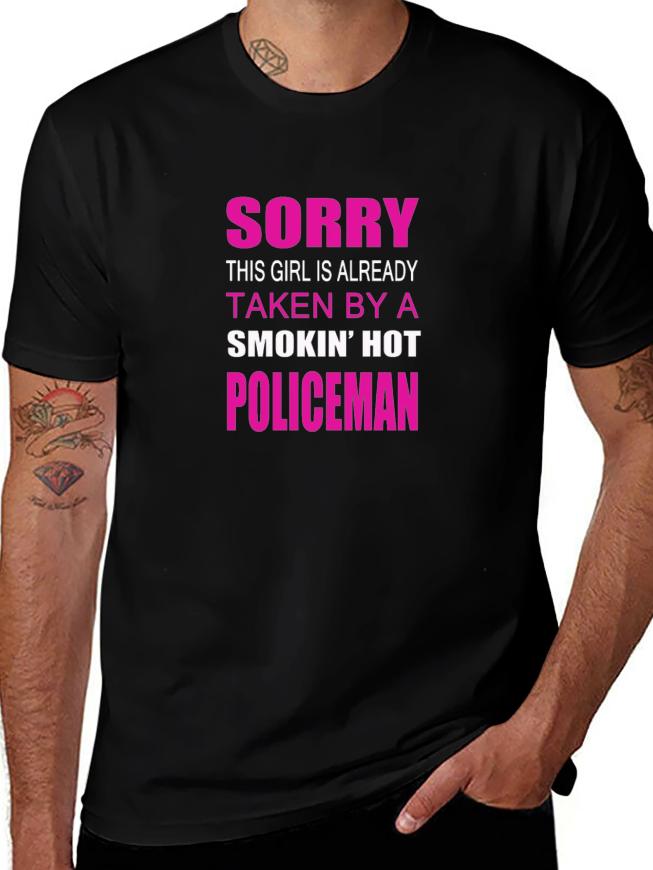 Sorry Taken by a Hot Policeman T-Shirt