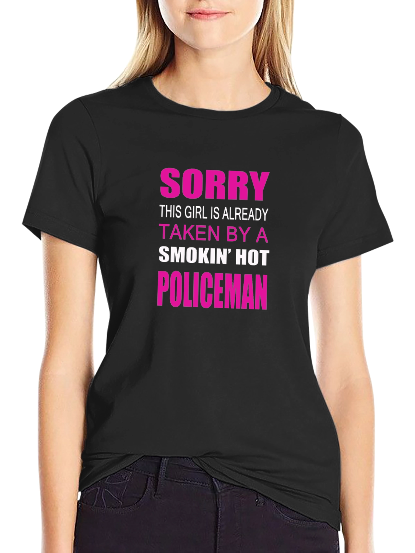 Sorry Taken by a Hot Policeman T-Shirt