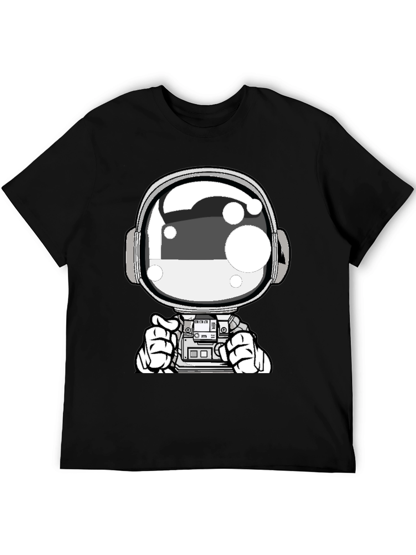 Astronaut Graphic Tee - Cool Space Design
