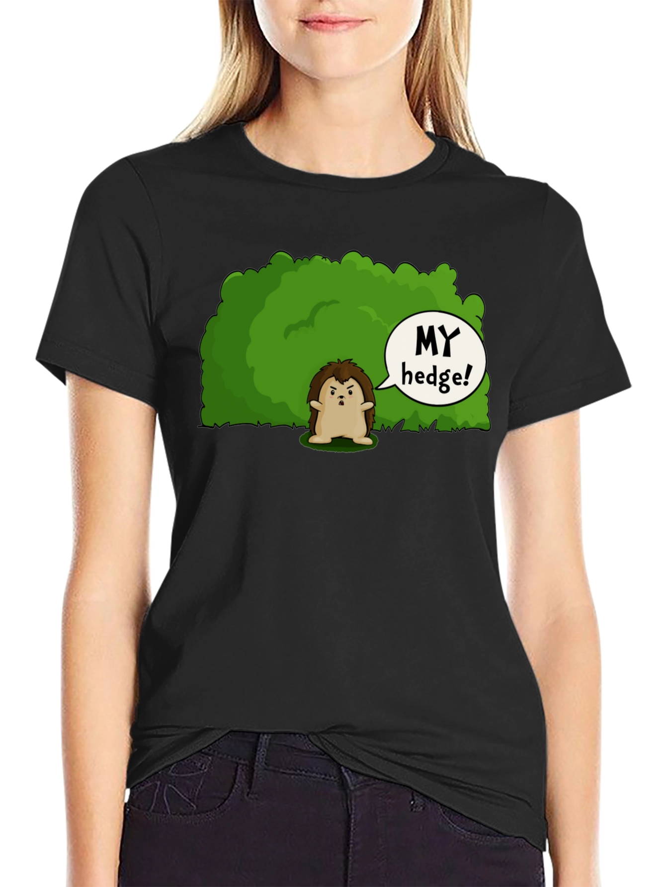 My Hedge! Funny Hedgehog Graphic T-Shirt