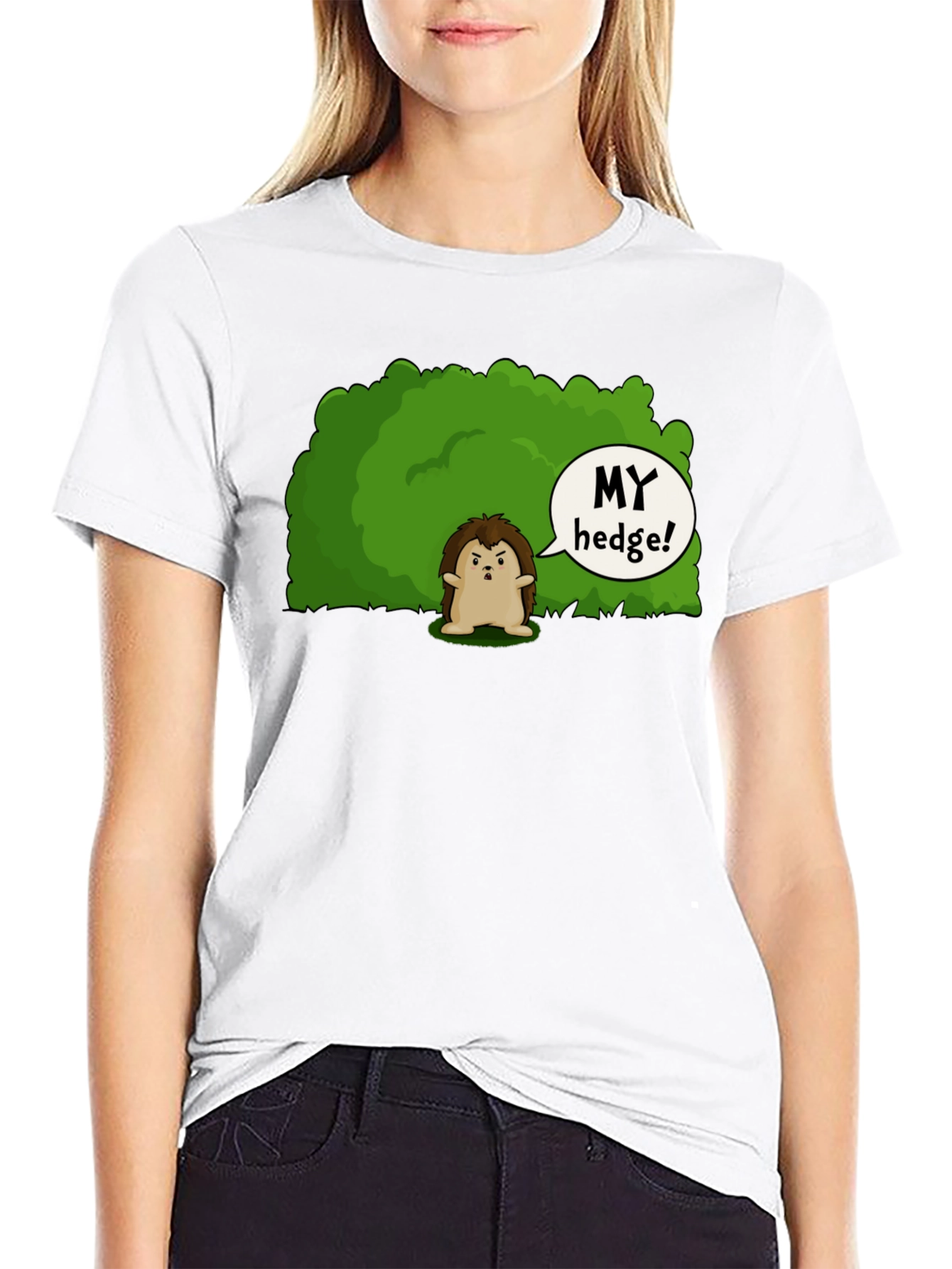 My Hedge! Funny Hedgehog Graphic T-Shirt