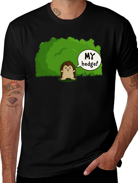 My Hedge! Funny Hedgehog Graphic T-Shirt