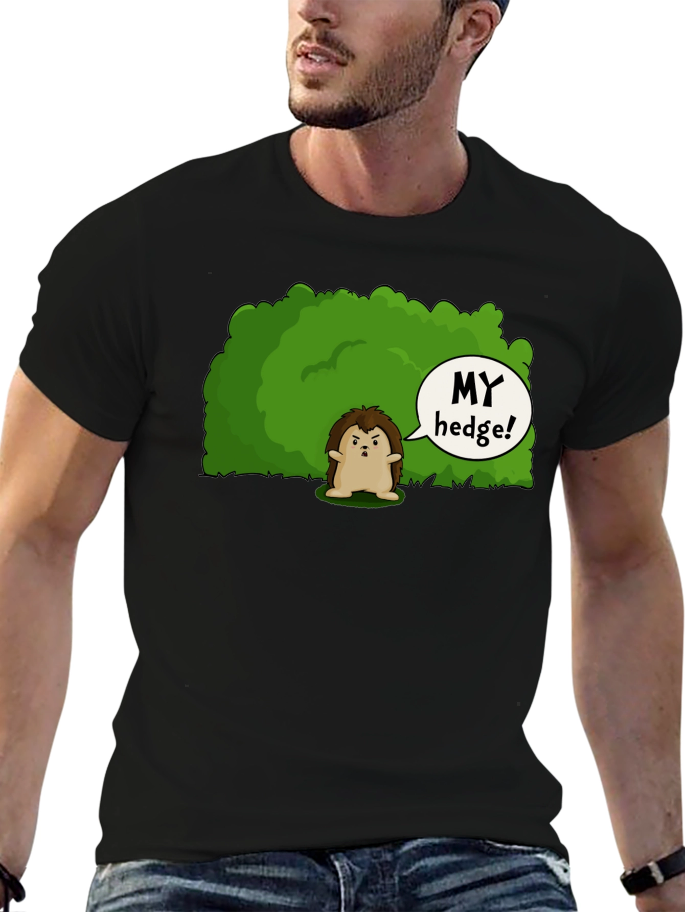 My Hedge! Funny Hedgehog Graphic T-Shirt