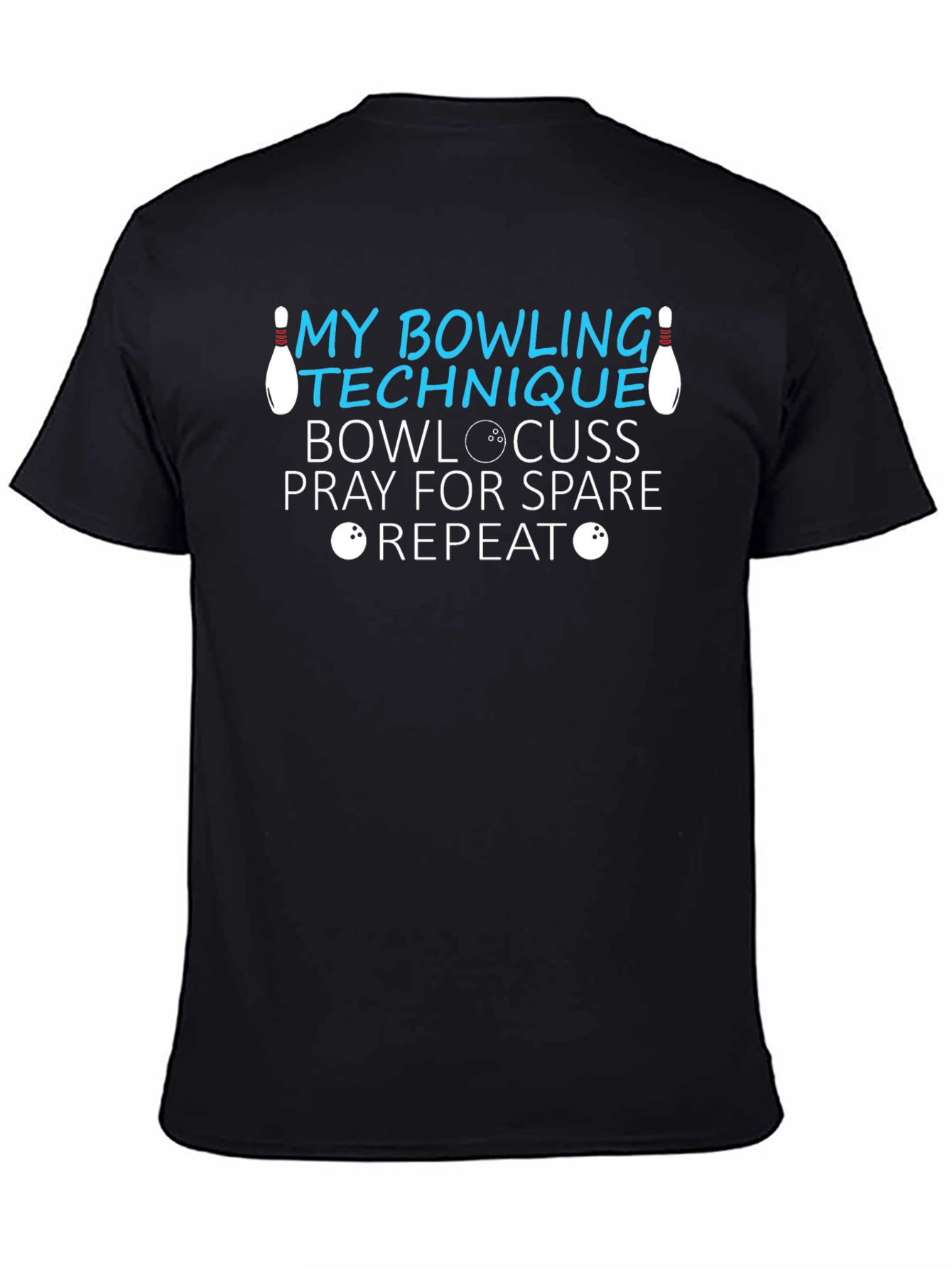Bowling Technique Graphic Tee