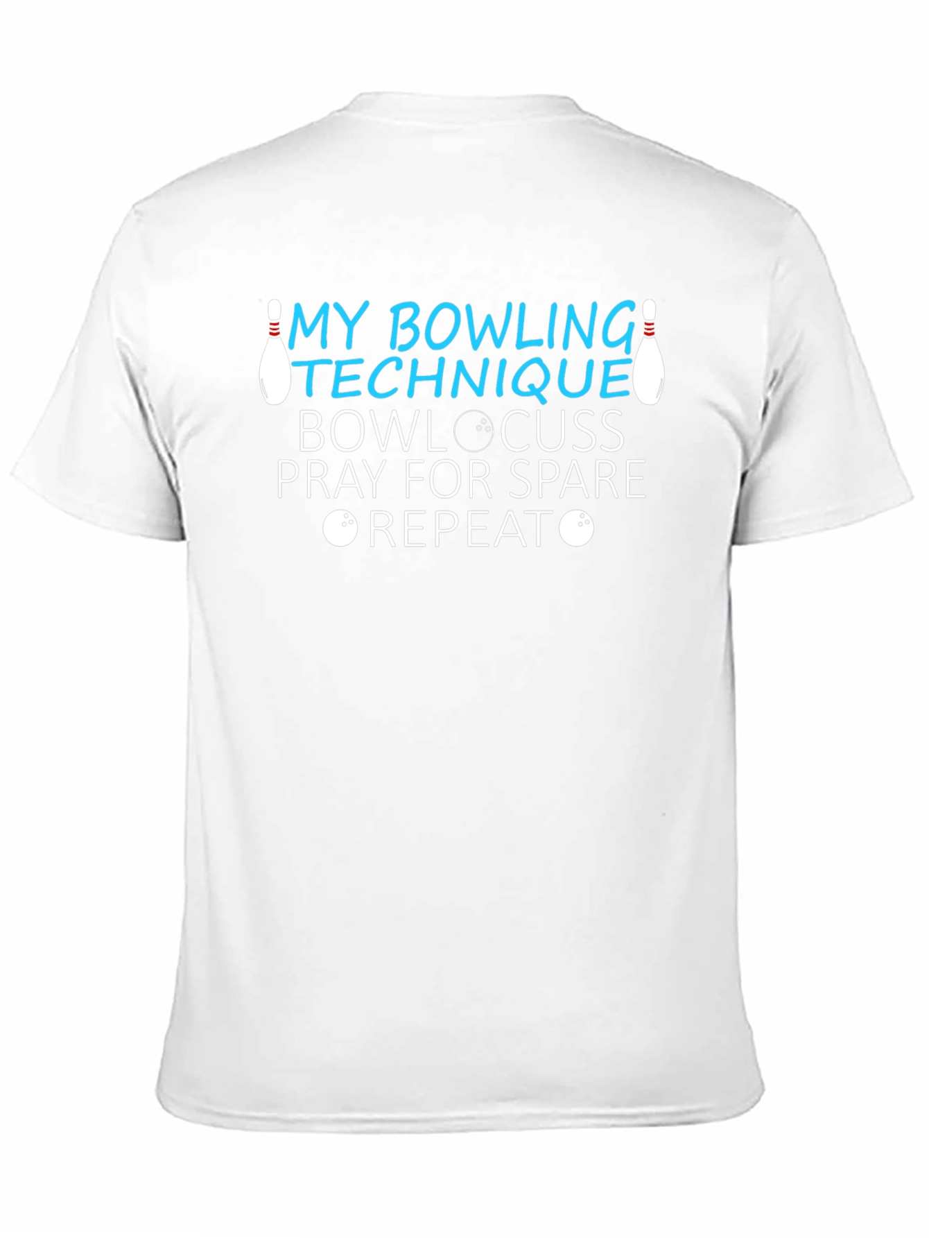 Bowling Technique Graphic Tee