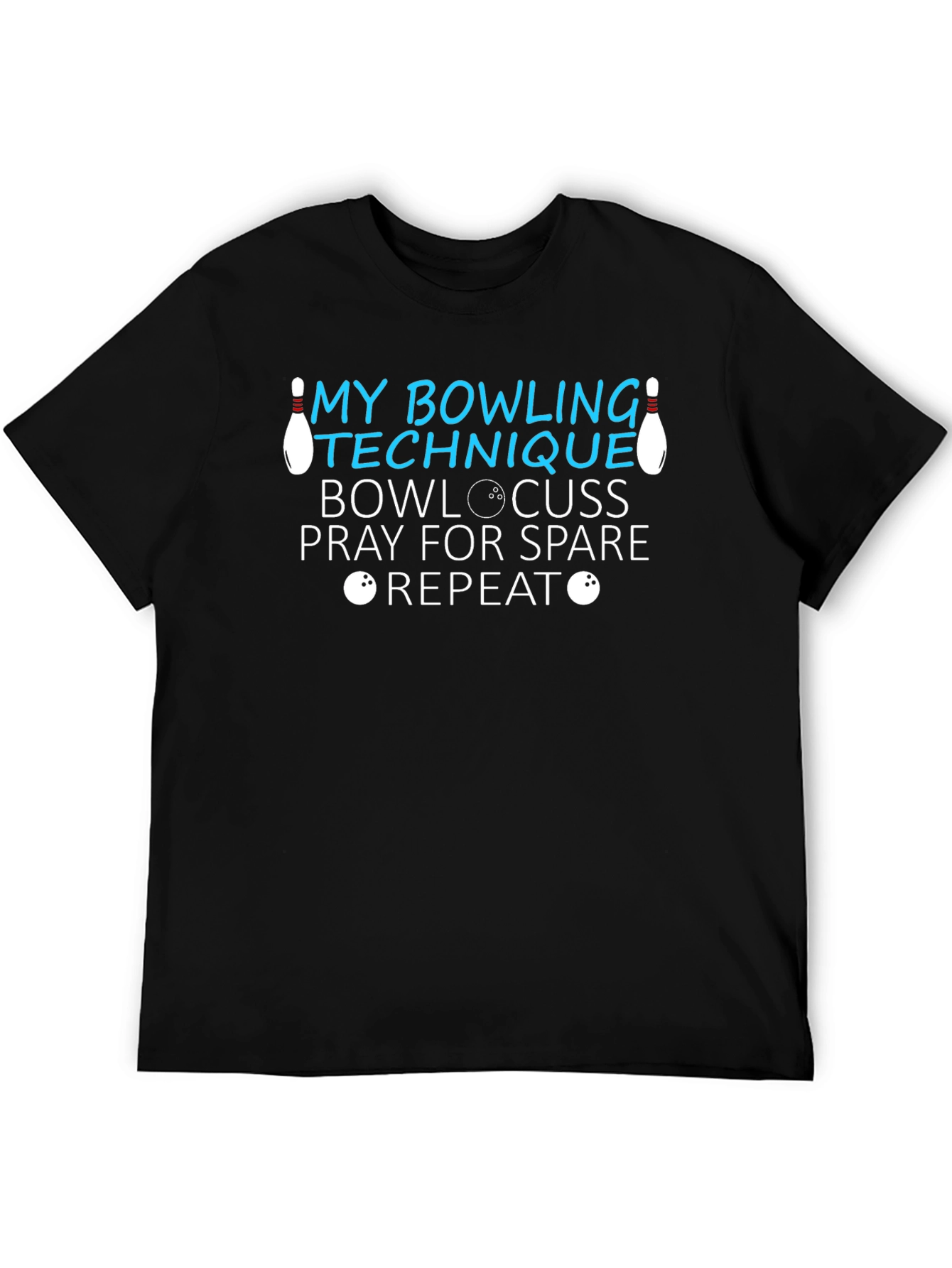 Bowling Technique Graphic Tee