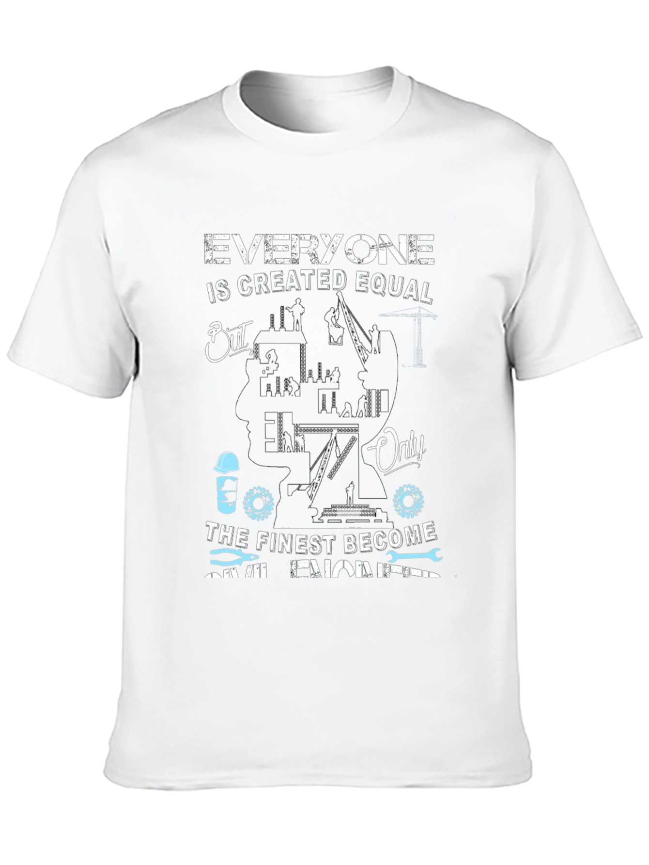 Civil Engineer Graphic T-Shirt - Black