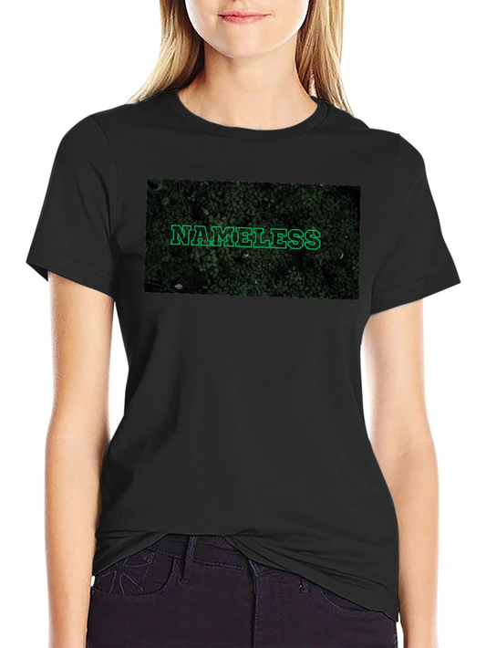 Nameless Graphic Tee - Stylish Black Casual Shirt