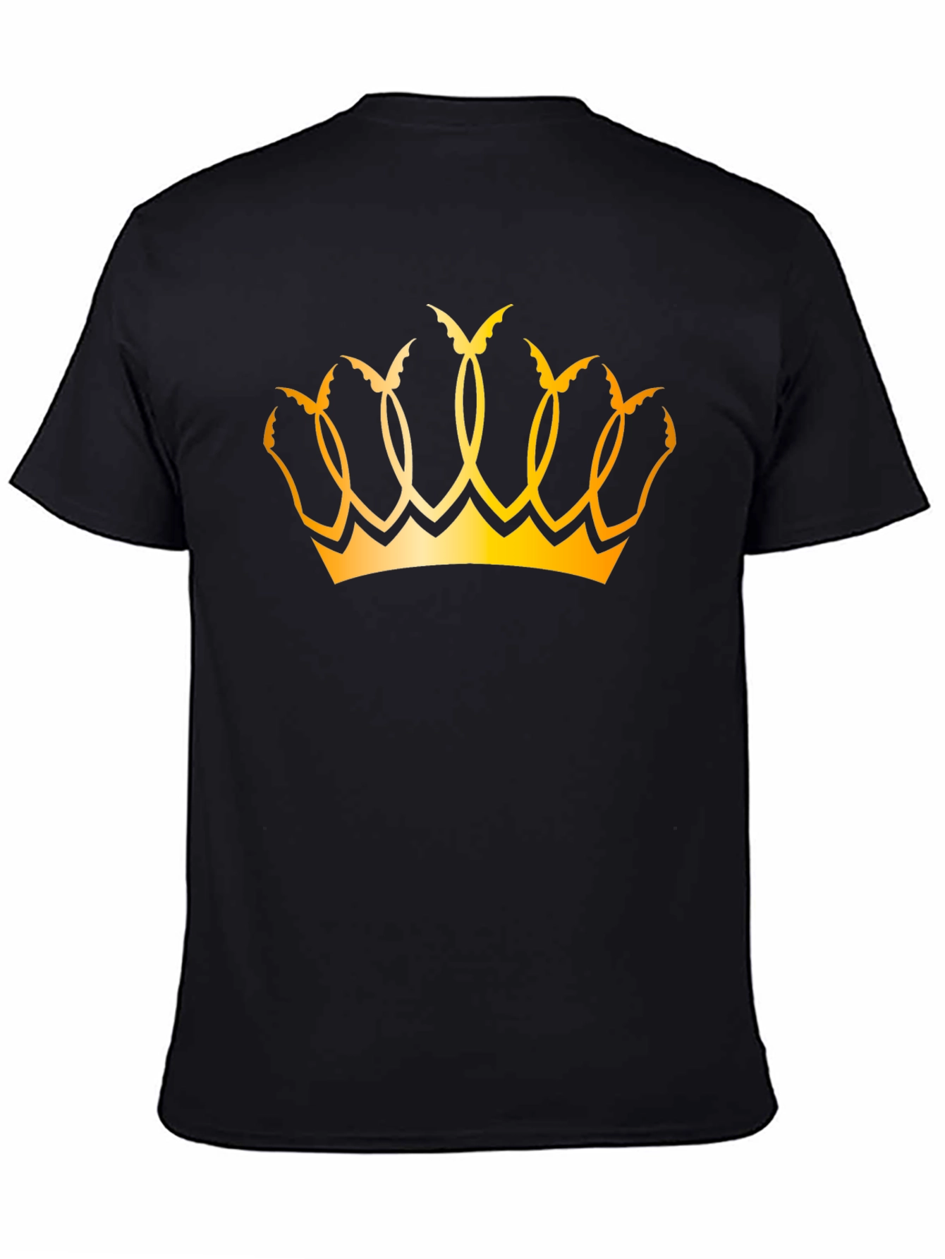 Crown Graphic Tee - Mens Black T-Shirt
