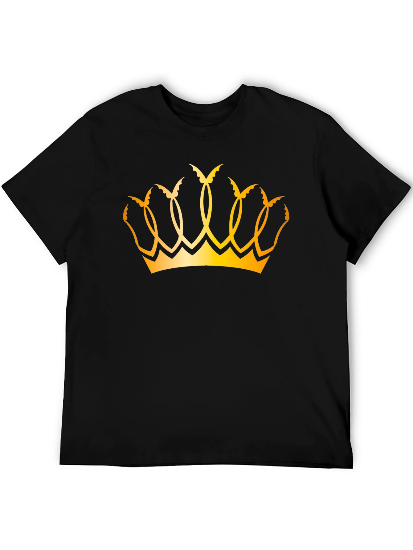 Crown Graphic Tee - Mens Black T-Shirt