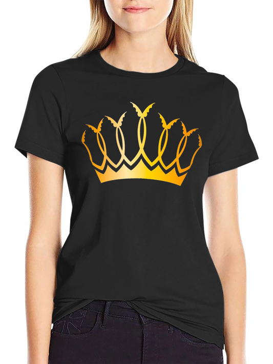 Crown Graphic Tee - Mens Black T-Shirt