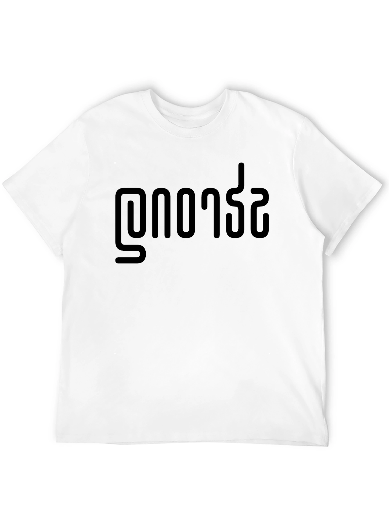 Mens Black Graphic T-Shirt