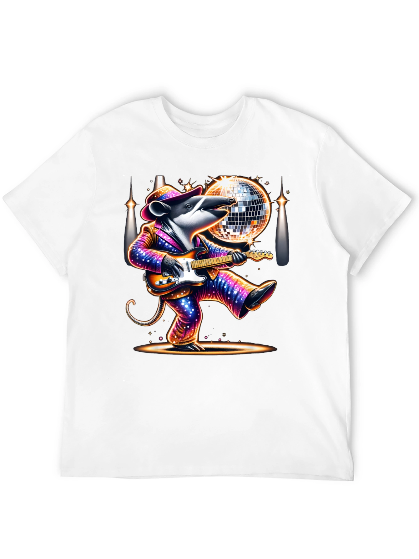 Disco Tapir Graphic T-Shirt