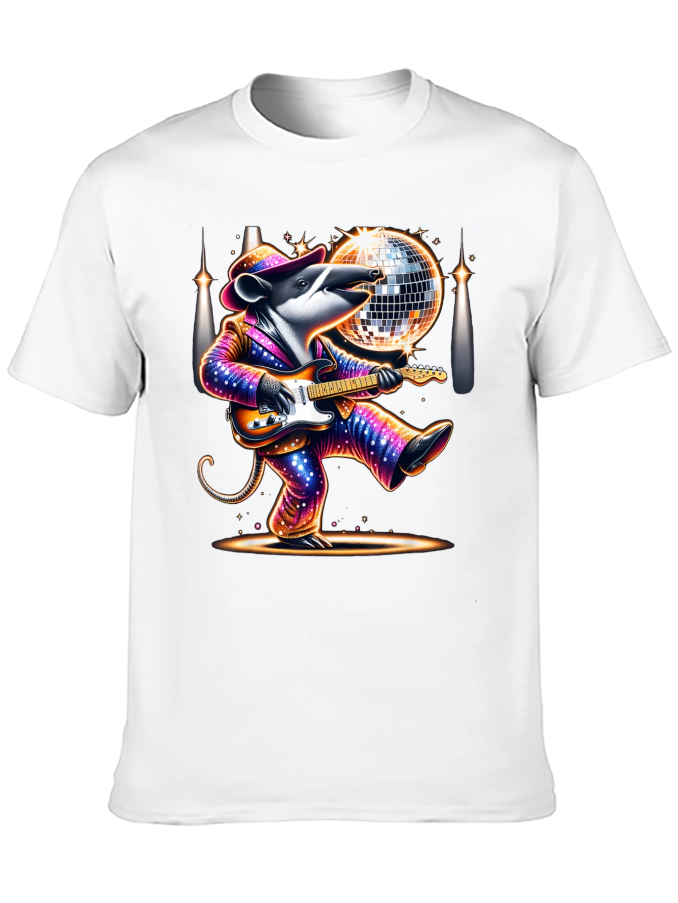 Disco Tapir Graphic T-Shirt