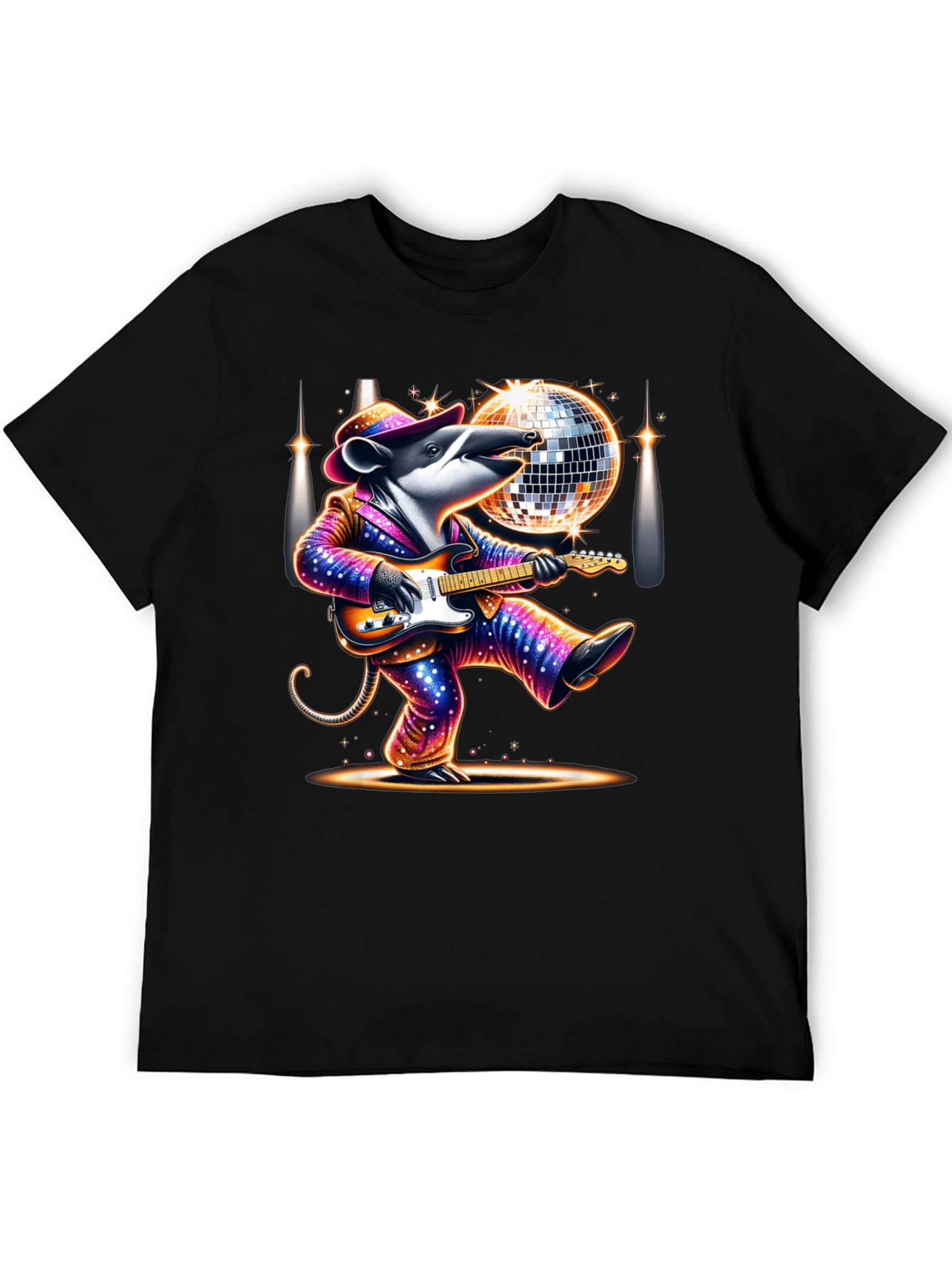 Disco Tapir Graphic T-Shirt