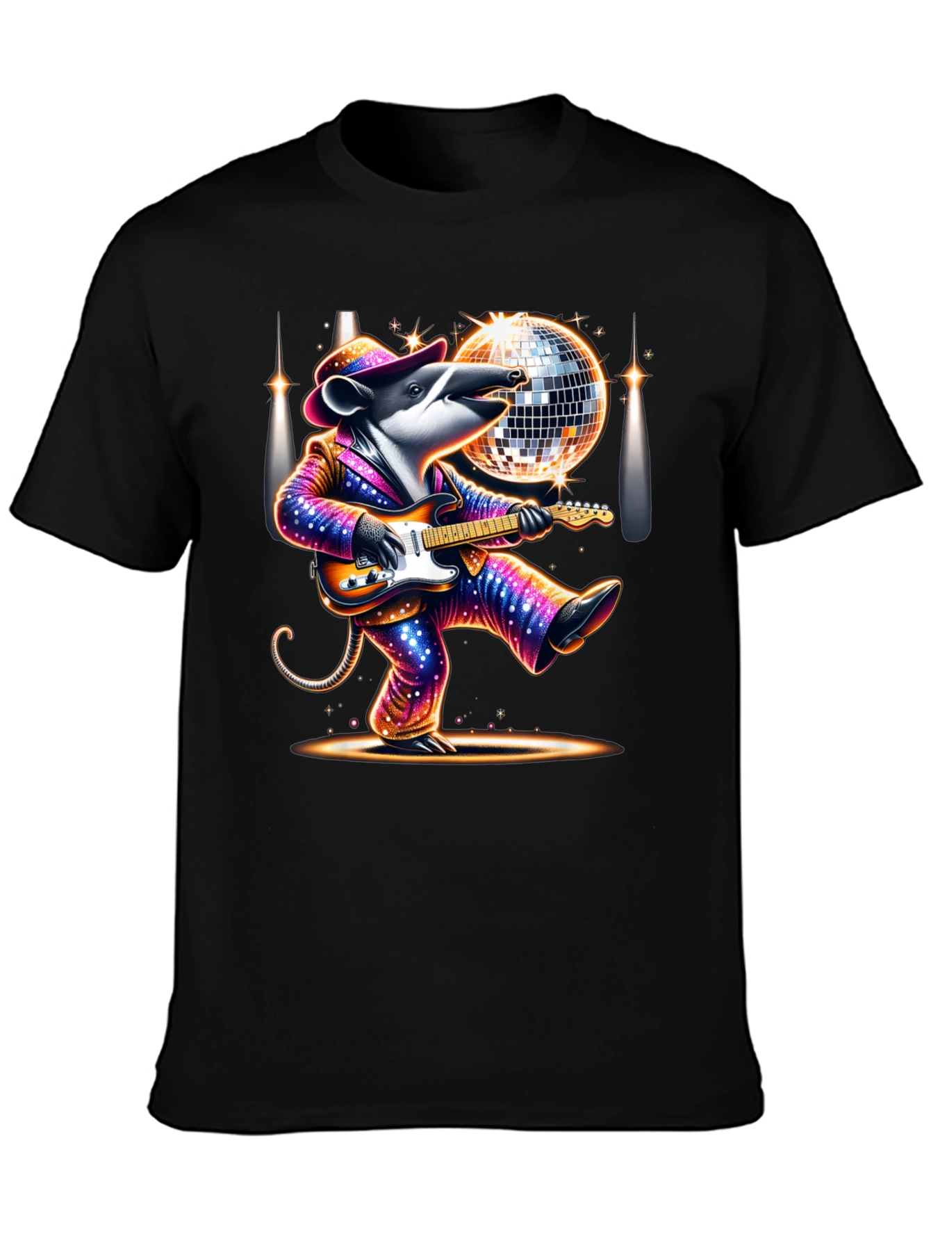 Disco Tapir Graphic T-Shirt