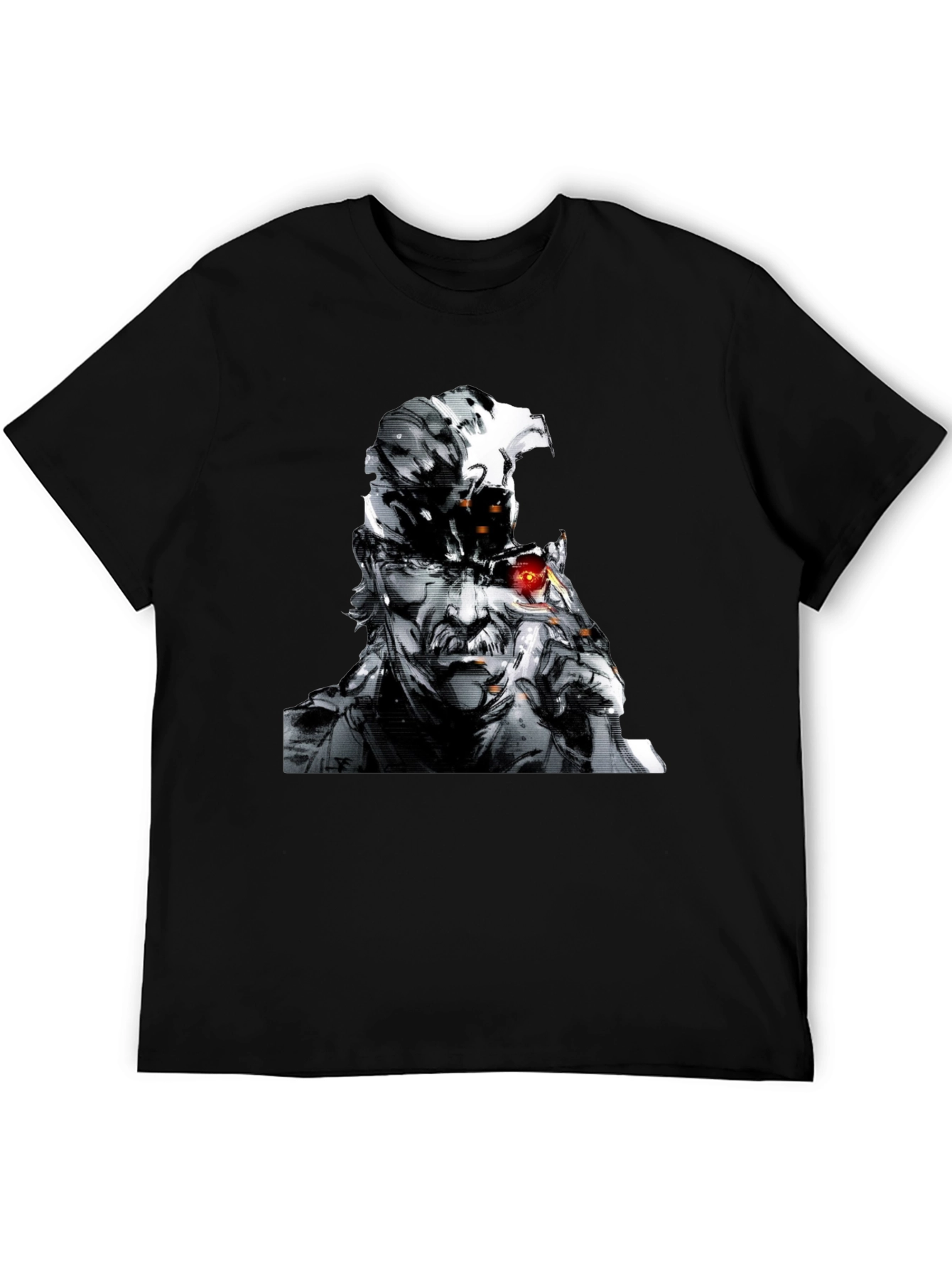 Metal Gear Solid T-Shirt - Old Snake Graphic Tee