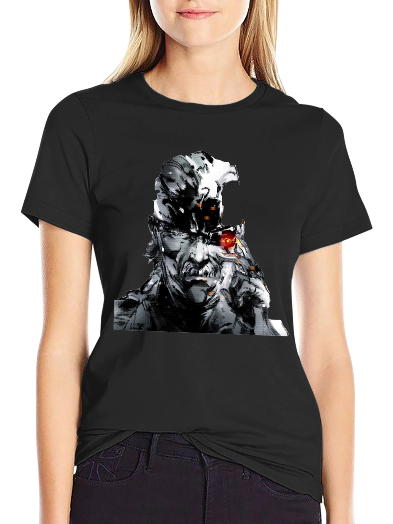 Metal Gear Solid T-Shirt - Old Snake Graphic Tee