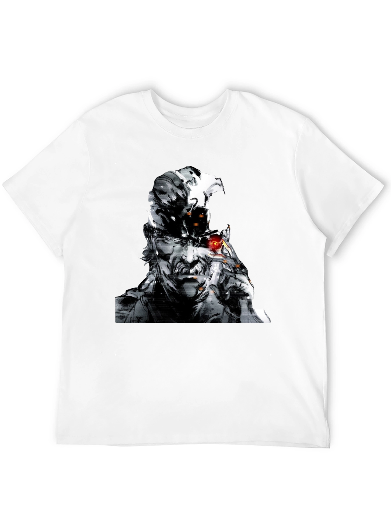 Metal Gear Solid T-Shirt - Old Snake Graphic Tee