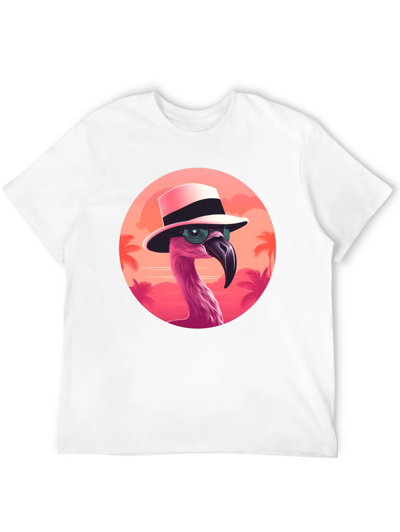 Cool Flamingo Graphic Tee - Summer Vibes